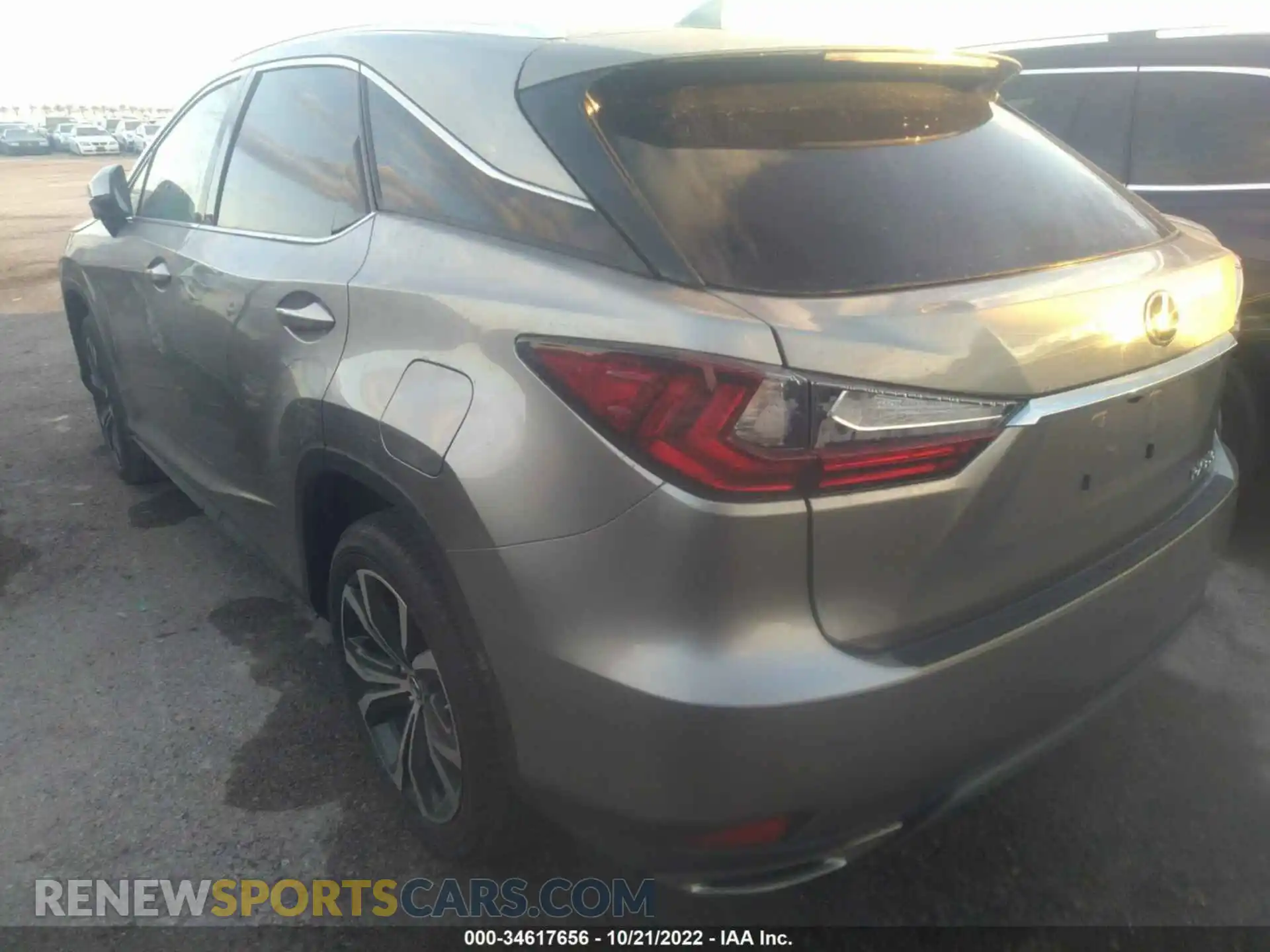 3 Photograph of a damaged car 2T2HZMAA9MC203497 LEXUS RX 2021