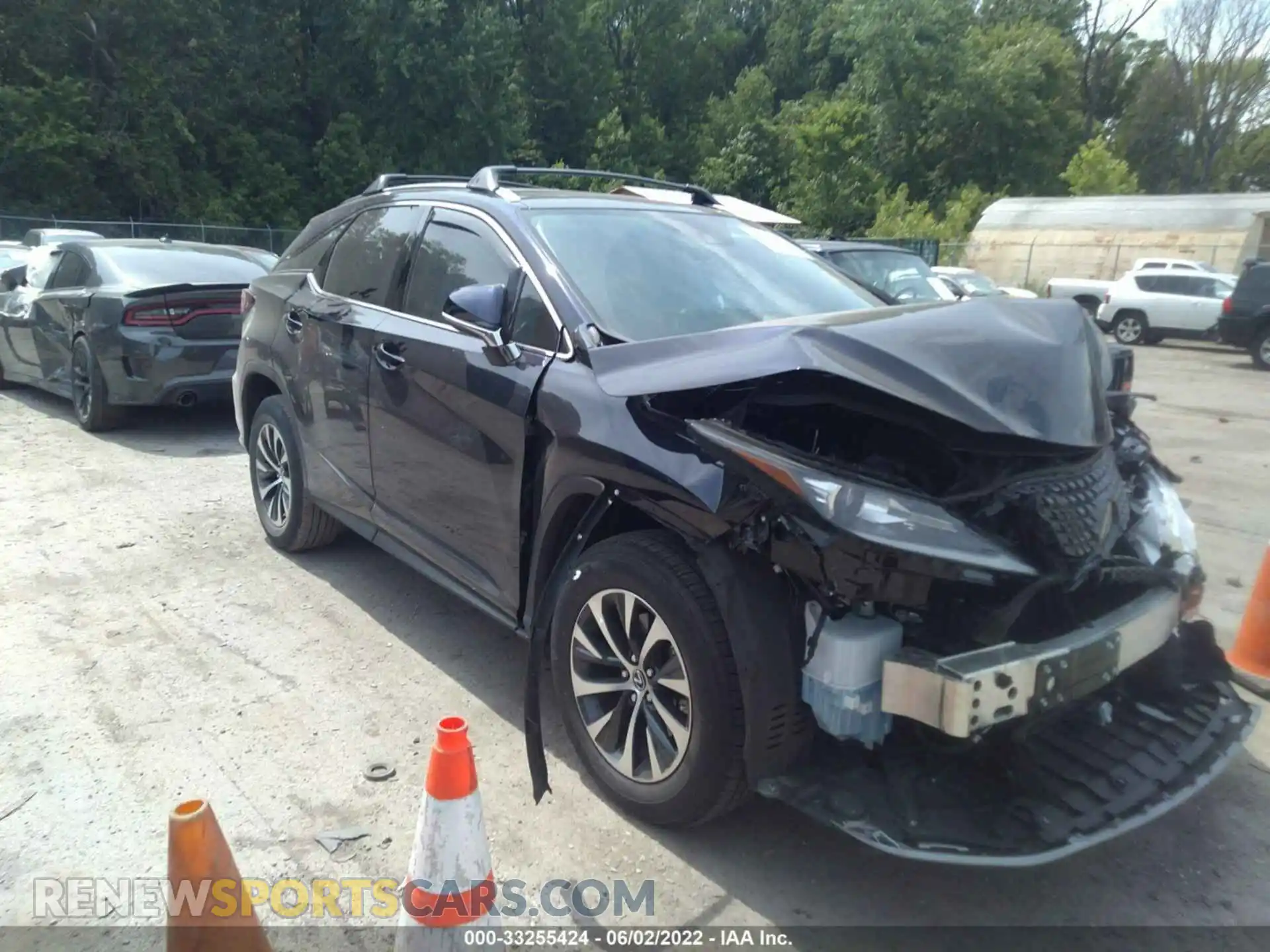 1 Photograph of a damaged car 2T2HZMDA1MC291103 LEXUS RX 2021