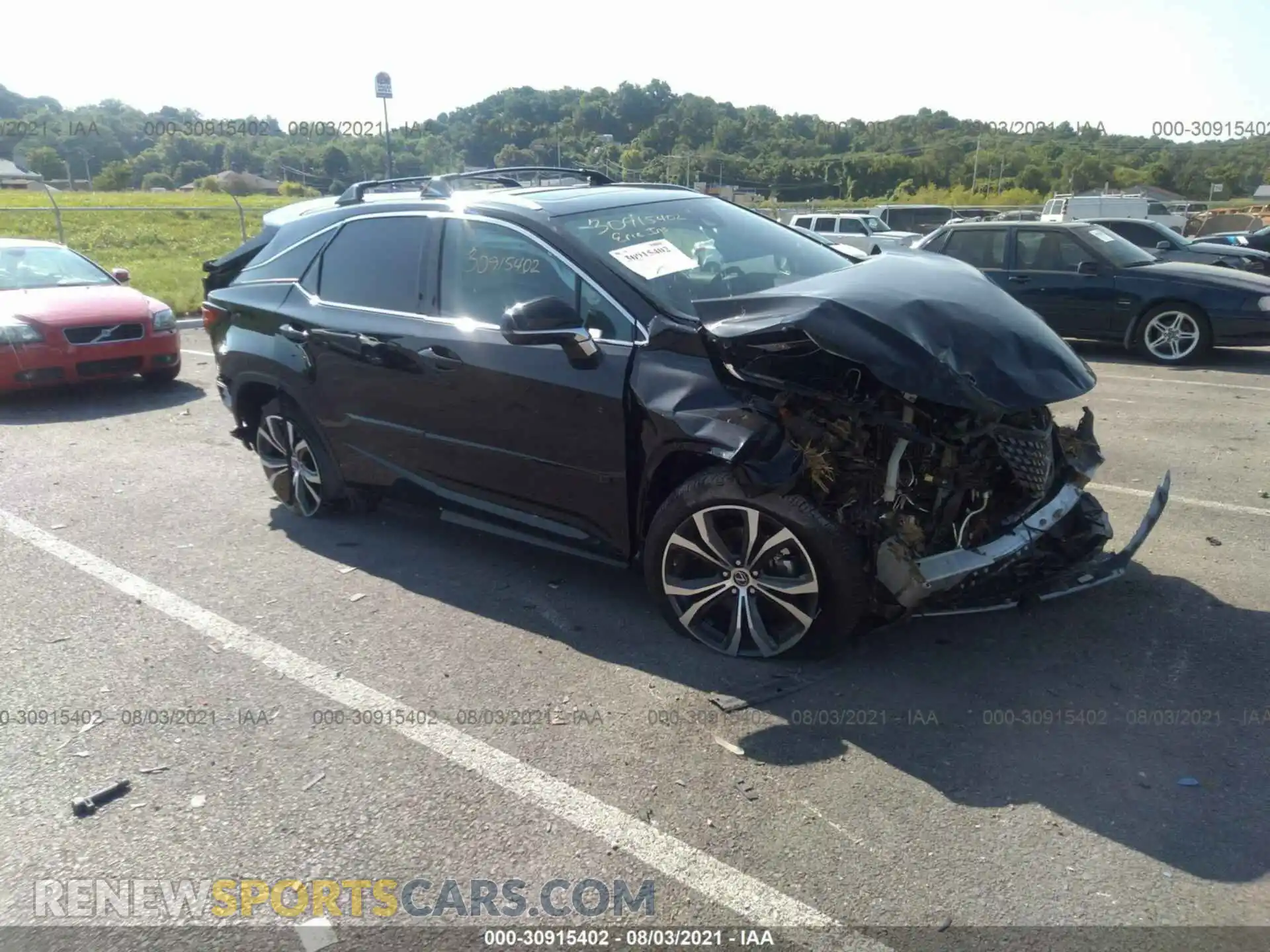 1 Photograph of a damaged car 2T2HZMDA3MC291328 LEXUS RX 2021