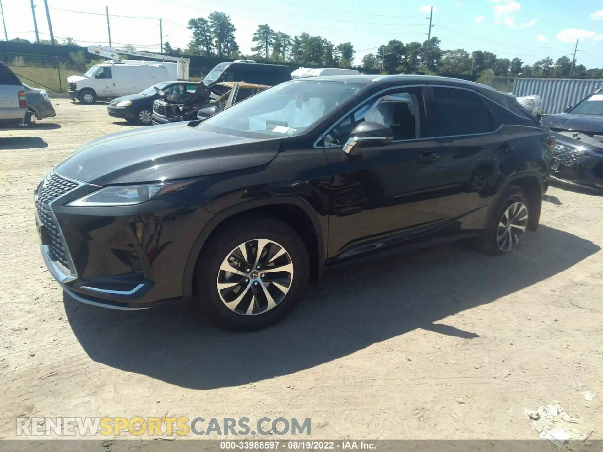 2 Photograph of a damaged car 2T2HZMDA4MC307519 LEXUS RX 2021