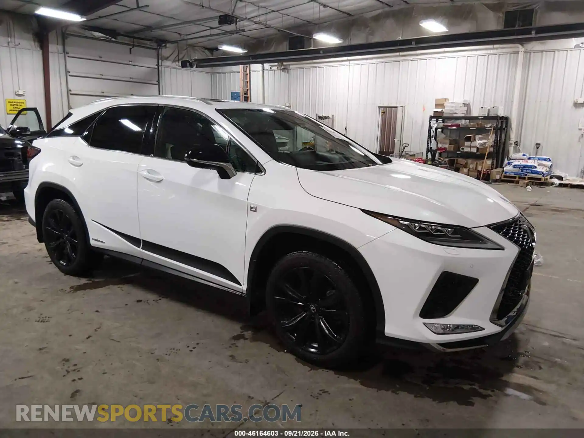 1 Photograph of a damaged car 2T2SGMDA7MC057821 LEXUS RX 2021