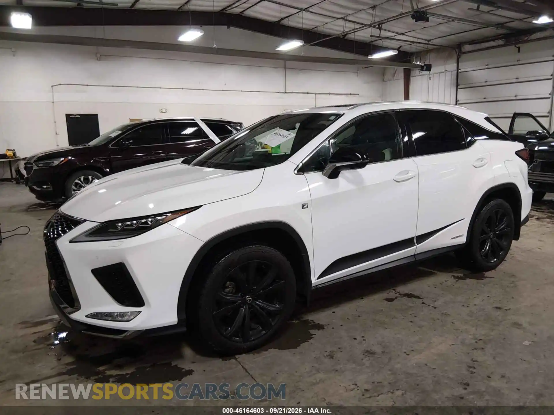 2 Photograph of a damaged car 2T2SGMDA7MC057821 LEXUS RX 2021