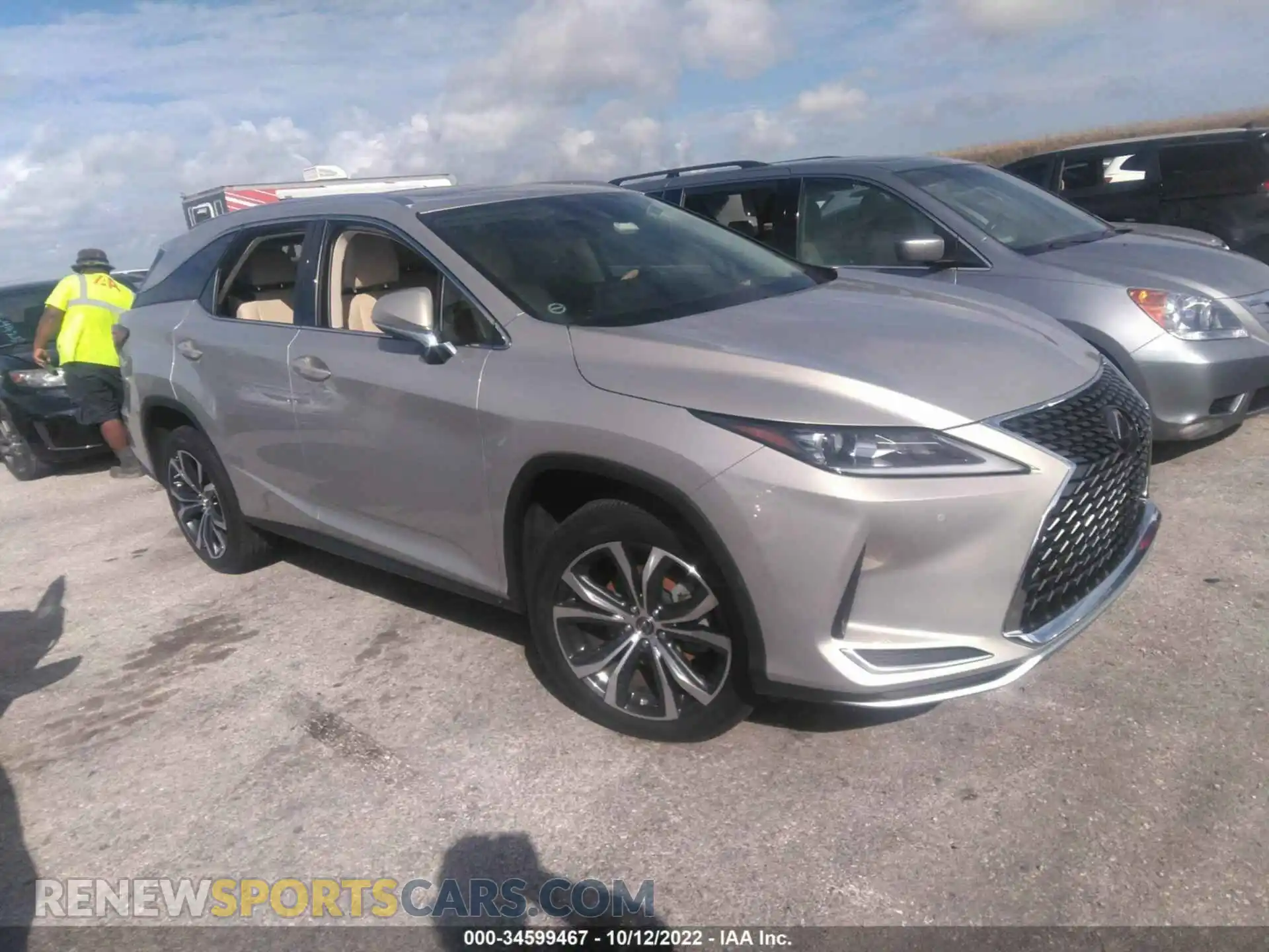 1 Photograph of a damaged car JTJHZKEA4M2020202 LEXUS RX 2021
