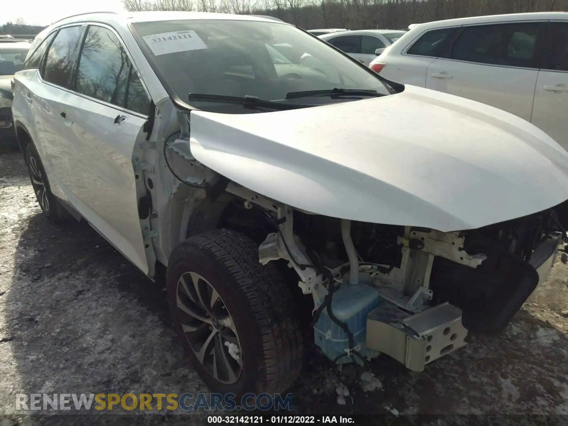 1 Photograph of a damaged car JTJHZKFA6M2028400 LEXUS RX 2021