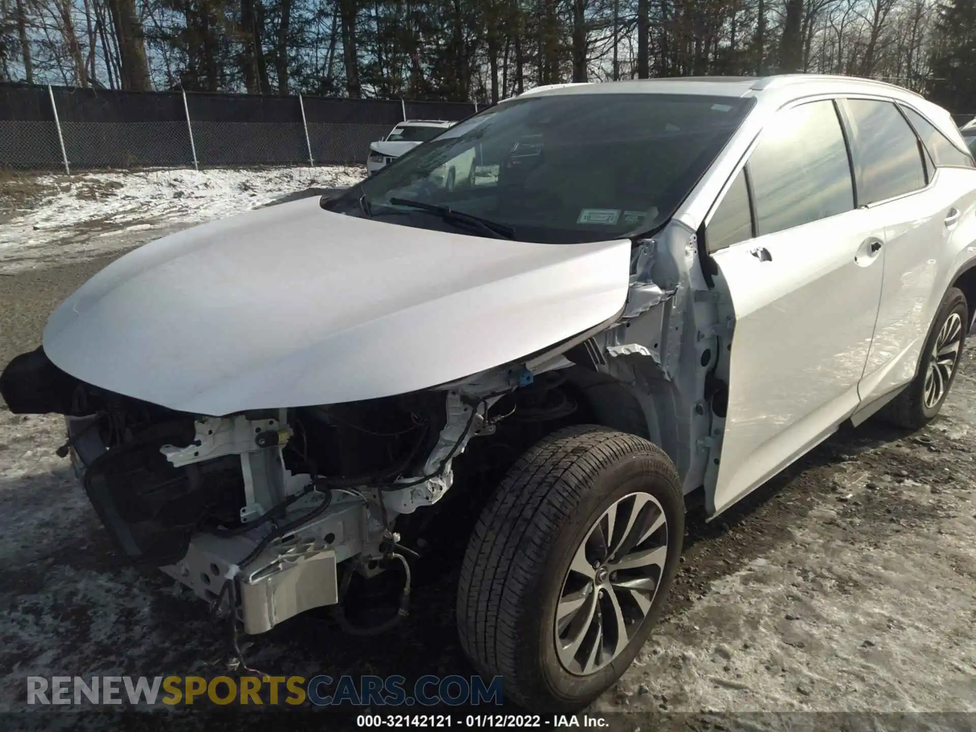 2 Photograph of a damaged car JTJHZKFA6M2028400 LEXUS RX 2021