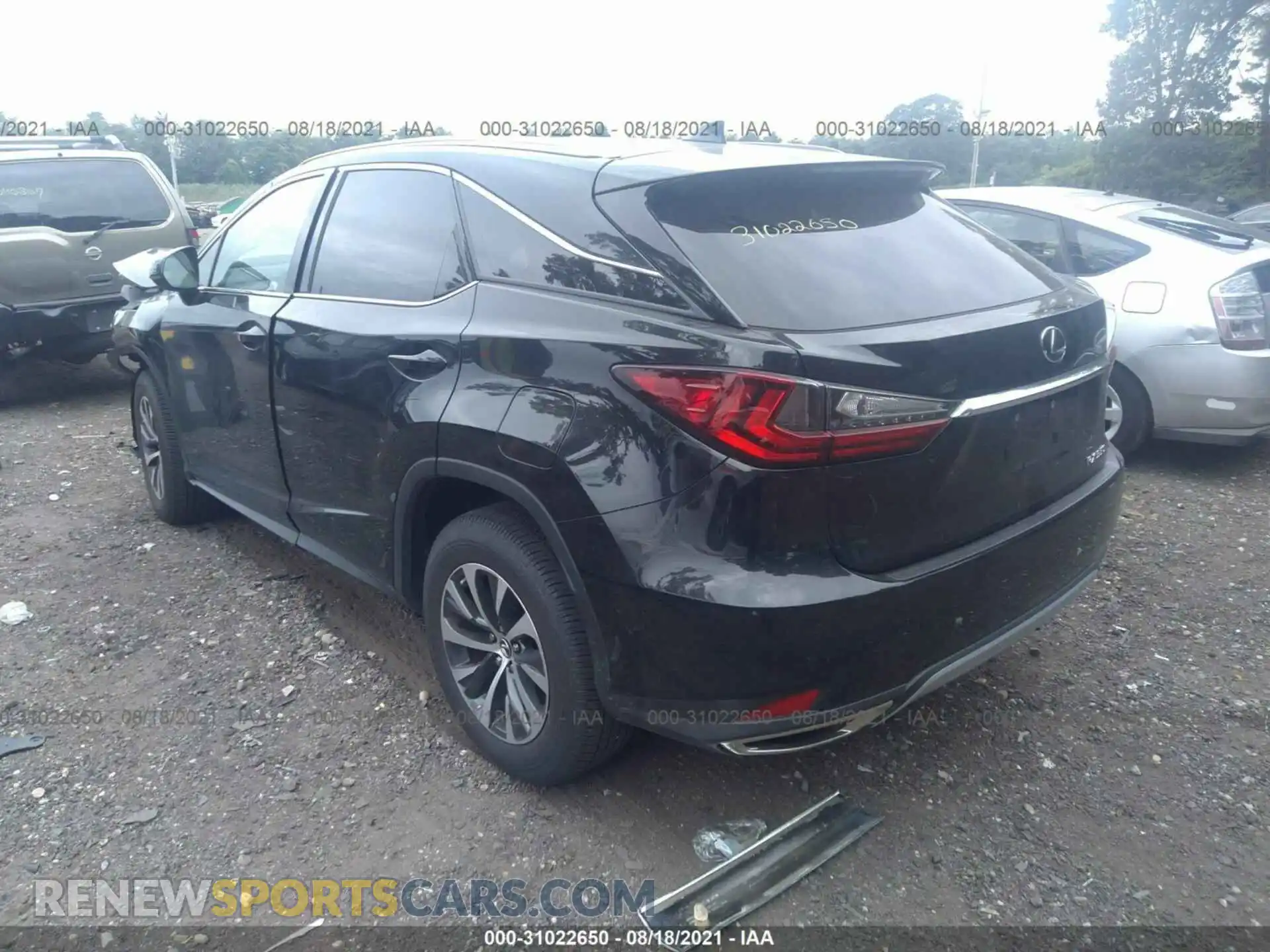 3 Photograph of a damaged car JTJHZMDA1M2051226 LEXUS RX 2021