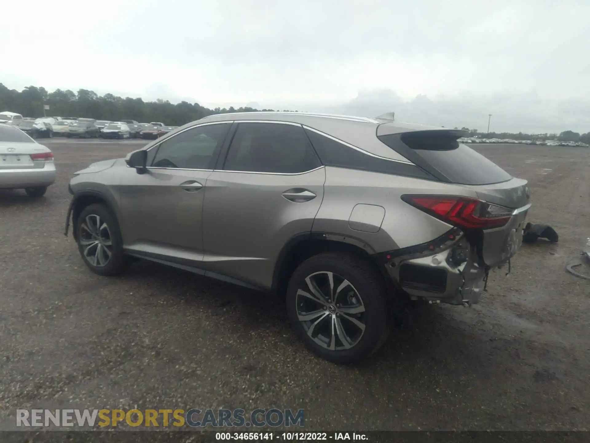 3 Photograph of a damaged car 2T2HZMAAXNC238986 LEXUS RX 2022
