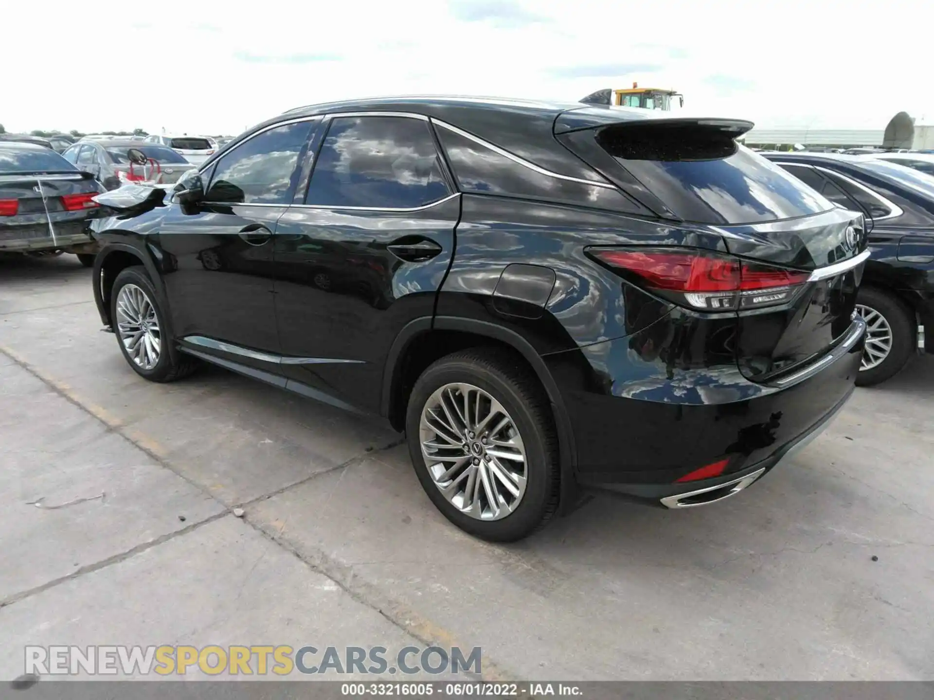 3 Photograph of a damaged car 2T2JZMDA7NC339402 LEXUS RX 2022