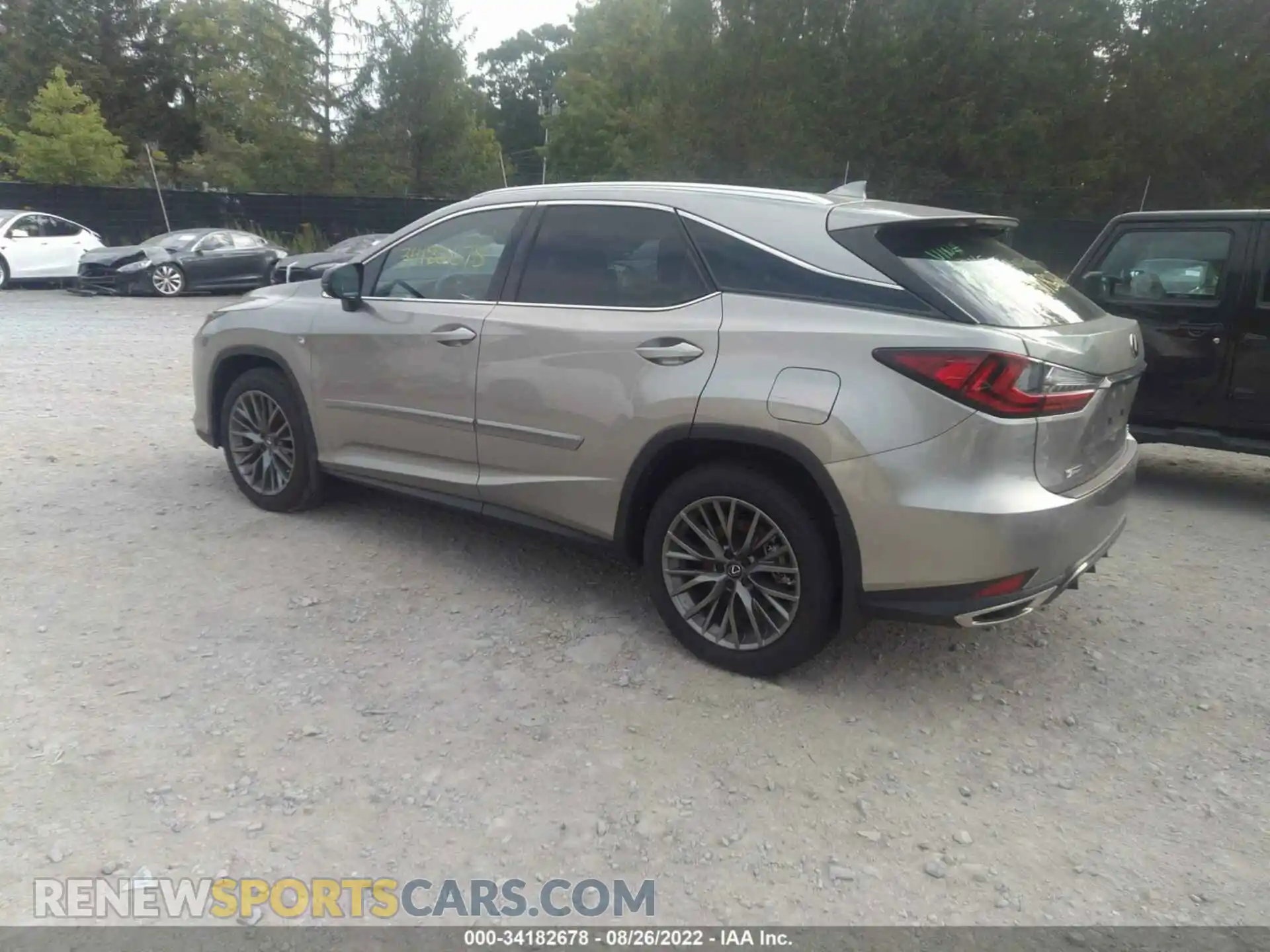 3 Photograph of a damaged car 2T2SZMDAXNC323165 LEXUS RX 2022