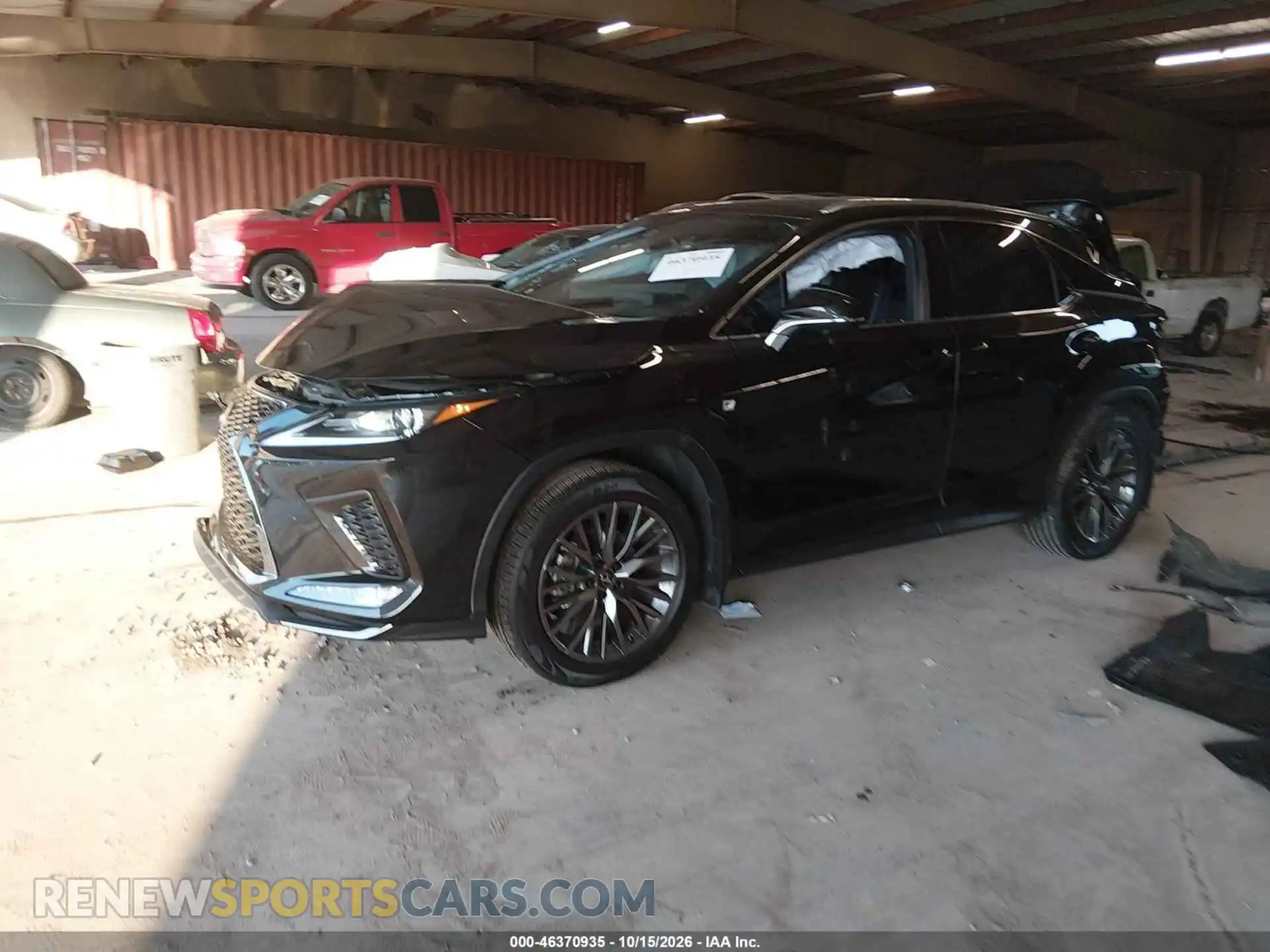 2 Photograph of a damaged car 2T2YZMDA5NC342197 LEXUS RX 2022