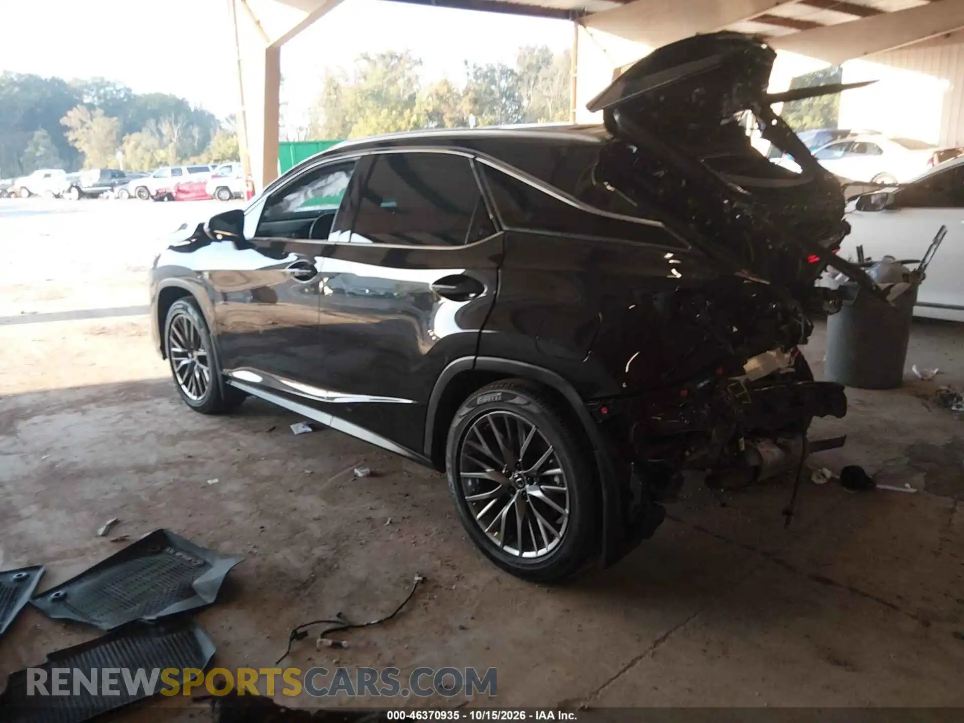 3 Photograph of a damaged car 2T2YZMDA5NC342197 LEXUS RX 2022
