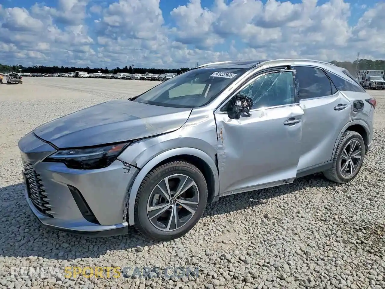 1 fotografías del automóvil dañado 2T2BBMCA6PC020165 LEXUS RX 2023