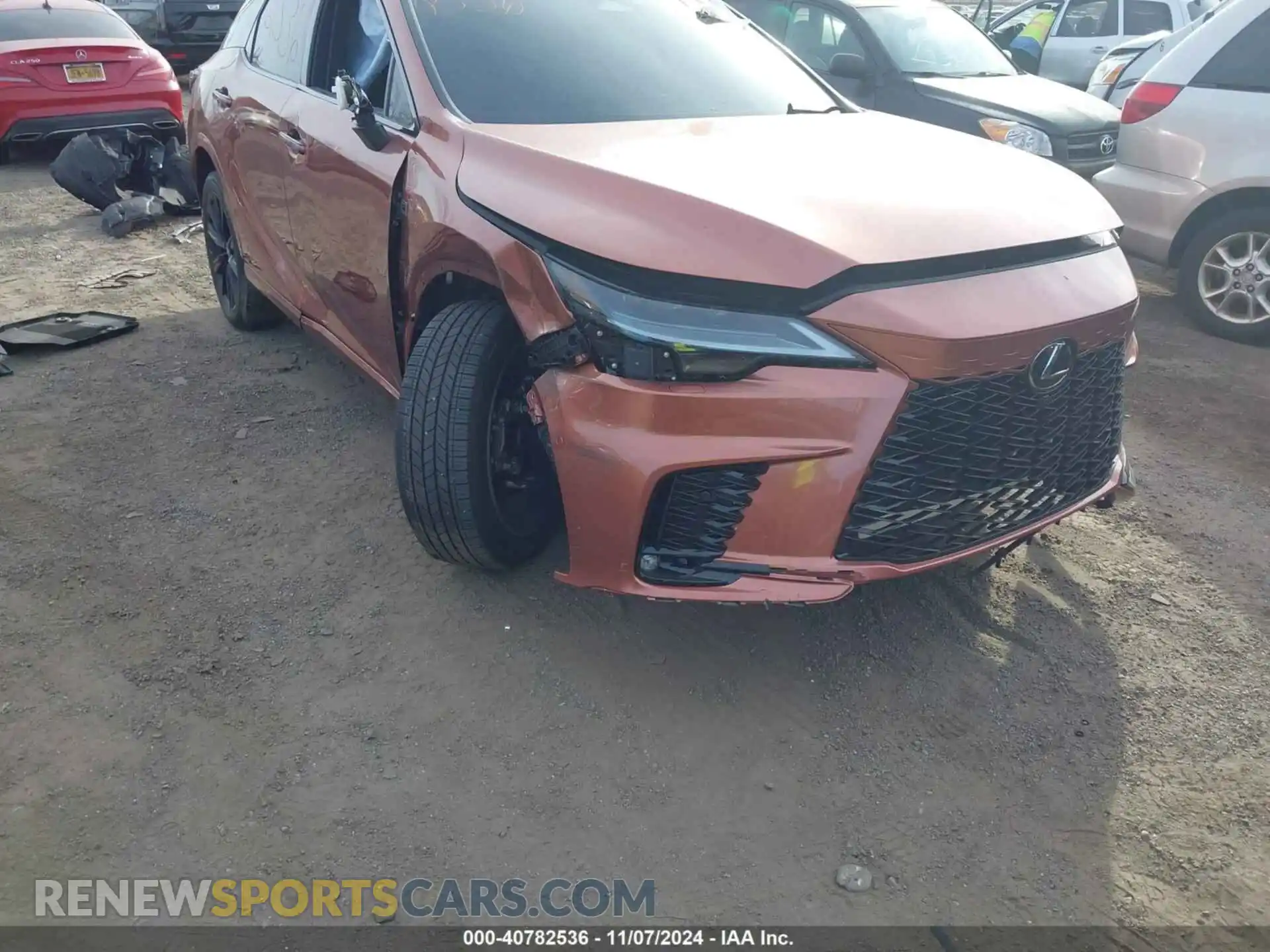 1 Photograph of a damaged car 2T2BCMEA5PC010074 LEXUS RX 2023