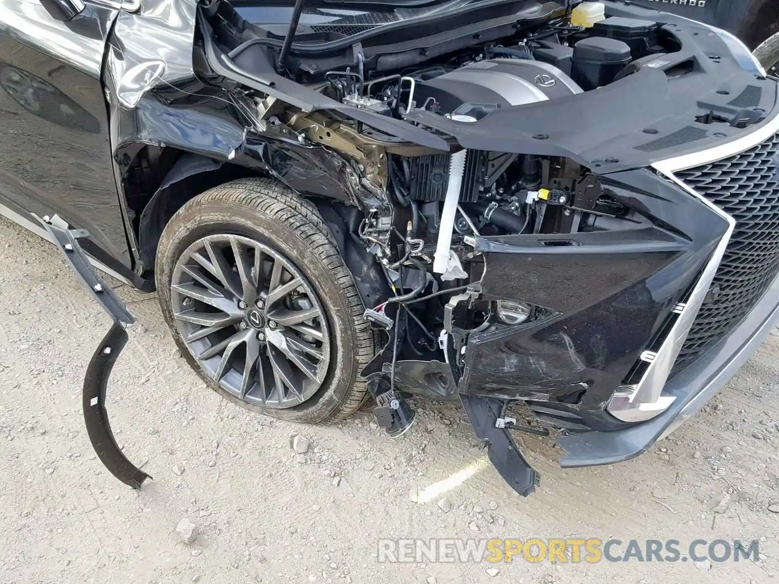 9 Фотография поврежденного автомобиля 2T2BZMCA1KC172262 LEXUS RX 350 2019