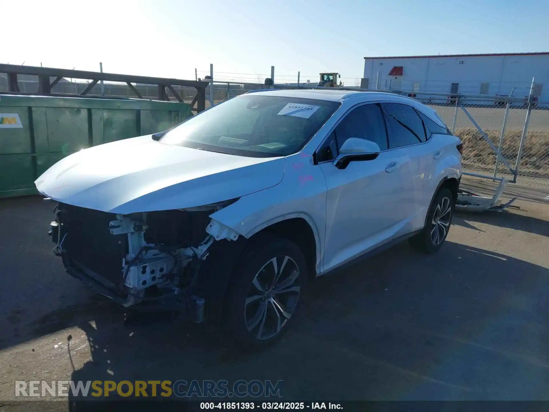2 Photograph of a damaged car 2T2BZMCA2KC174814 LEXUS RX 350 2019