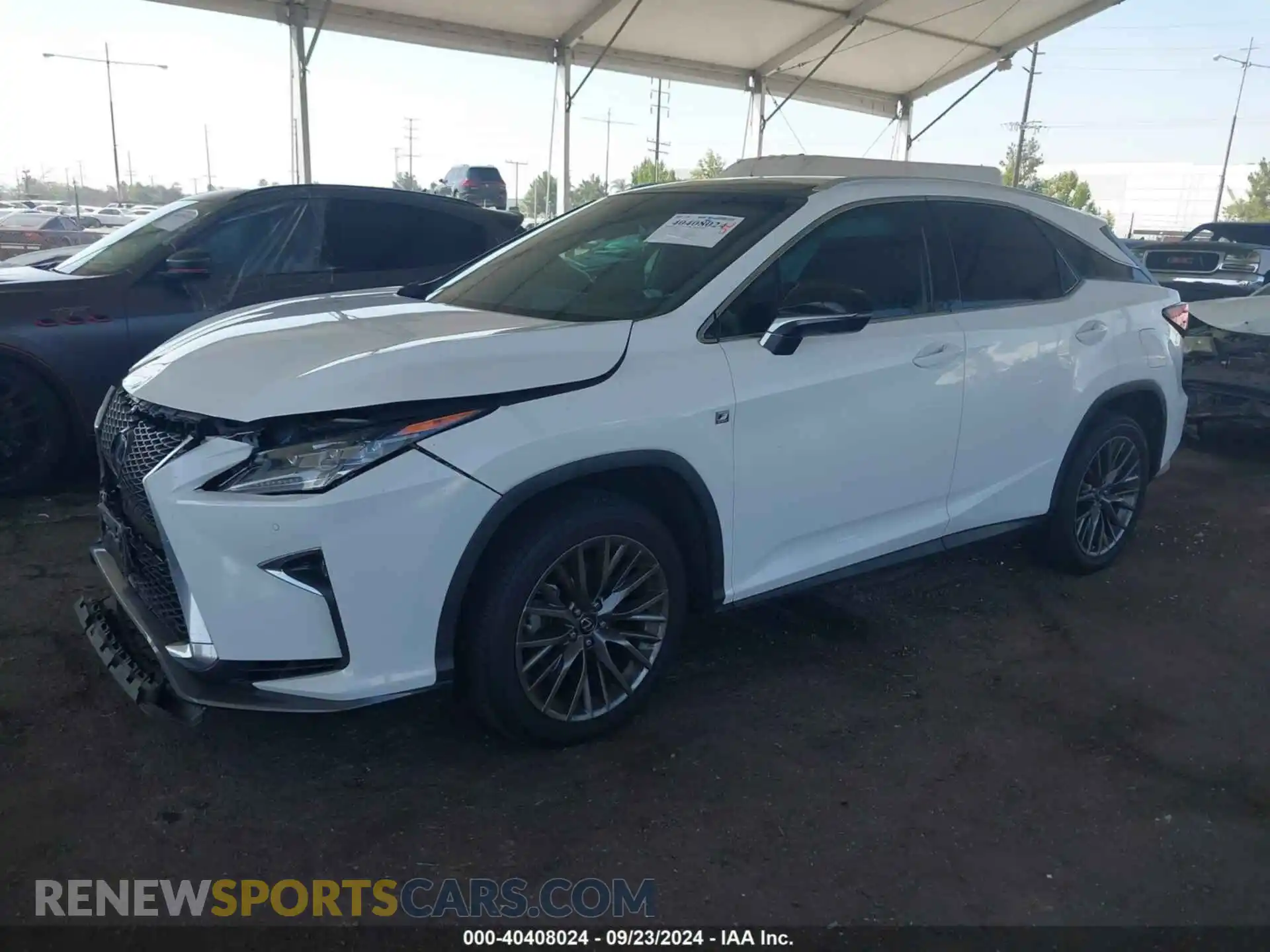 2 Photograph of a damaged car 2T2BZMCA3KC169959 LEXUS RX 350 2019