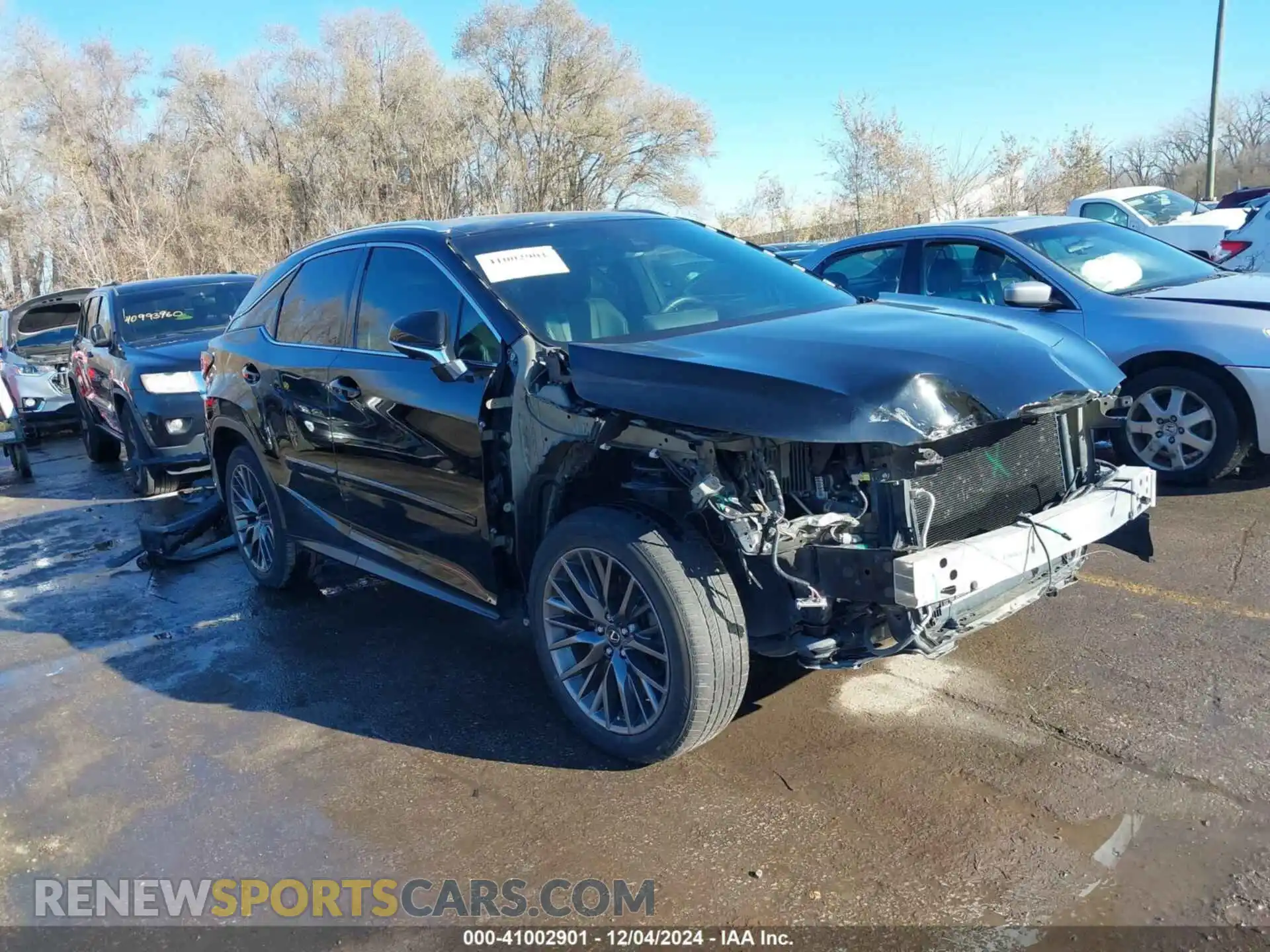 1 Photograph of a damaged car 2T2BZMCA4KC198421 LEXUS RX 350 2019