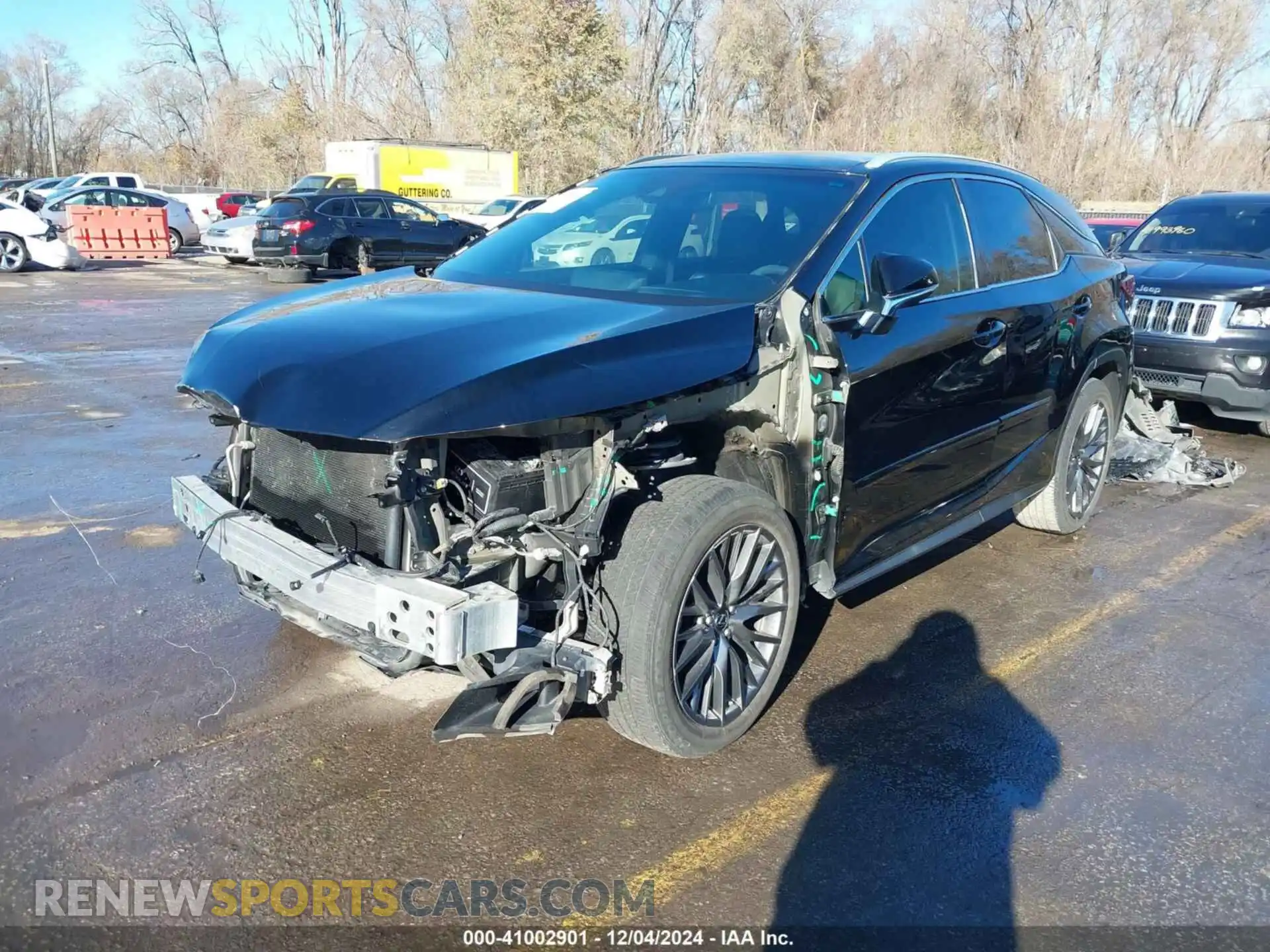 2 Photograph of a damaged car 2T2BZMCA4KC198421 LEXUS RX 350 2019