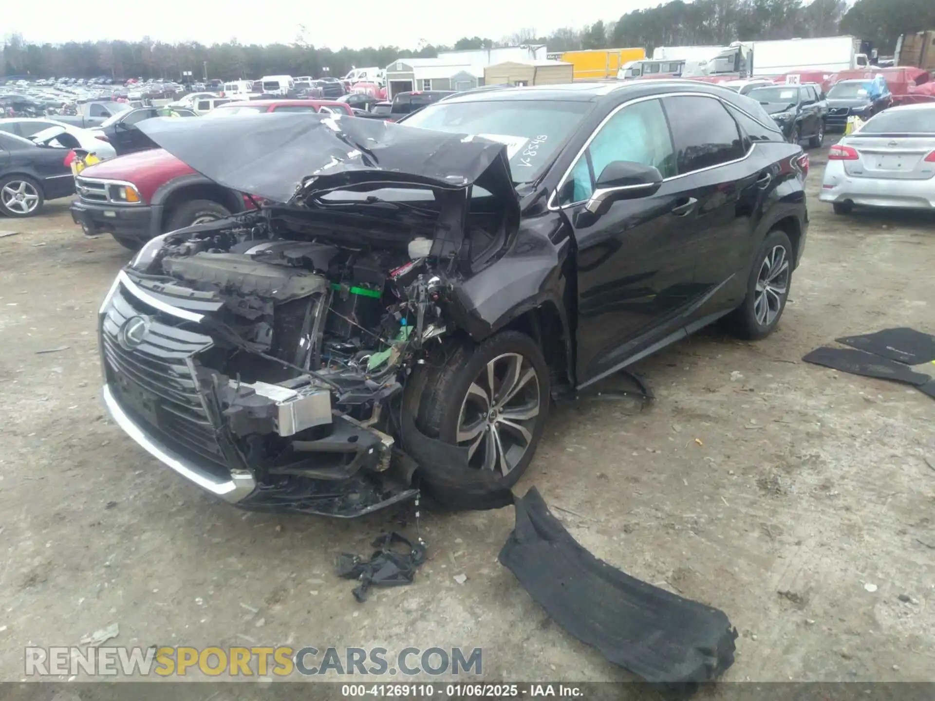 2 Photograph of a damaged car 2T2BZMCA5KC178548 LEXUS RX 350 2019
