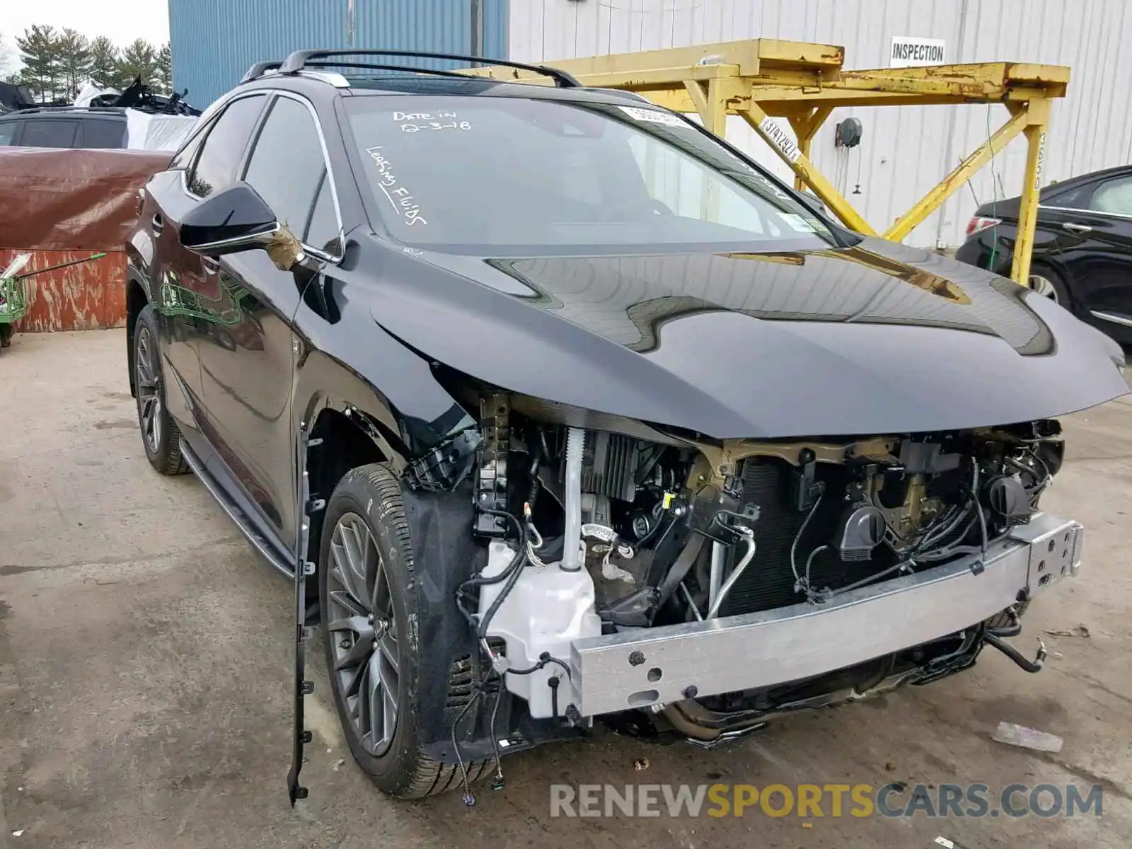 1 Photograph of a damaged car 2T2BZMCA7KC170483 LEXUS RX 350 2019