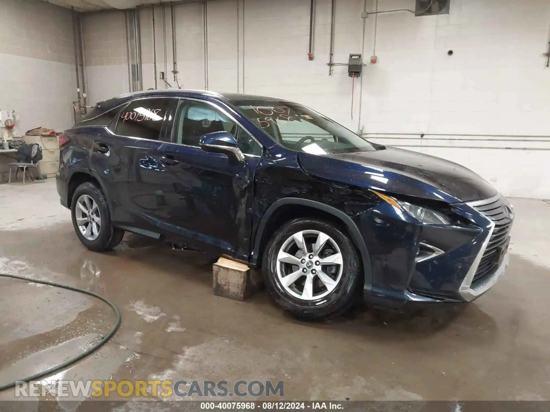 1 Photograph of a damaged car 2T2BZMCA8KC186417 LEXUS RX 350 2019