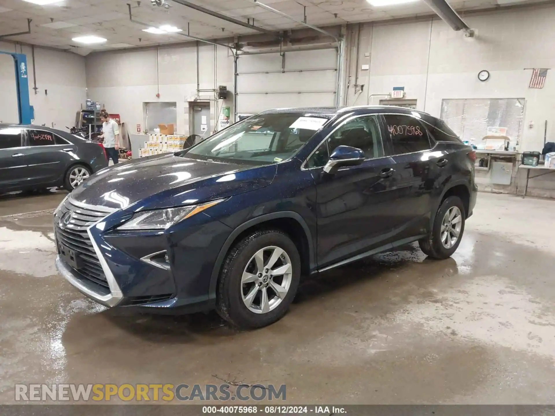 2 Photograph of a damaged car 2T2BZMCA8KC186417 LEXUS RX 350 2019