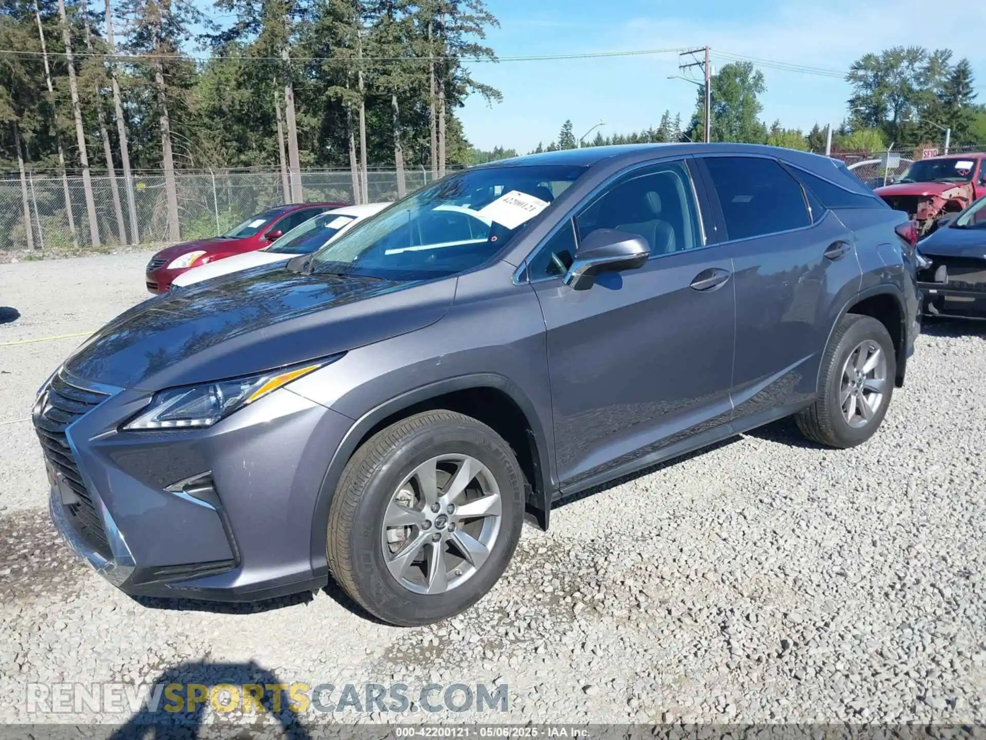 2 Photograph of a damaged car 2T2BZMCA8KC211543 LEXUS RX 350 2019