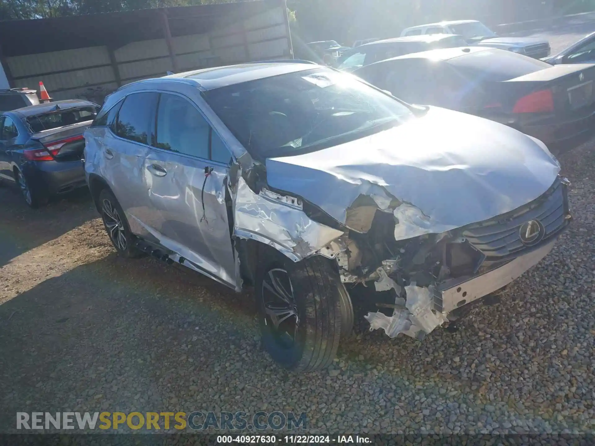 1 Фотография поврежденного автомобиля 2T2ZZMCA6KC124786 LEXUS RX 350 2019