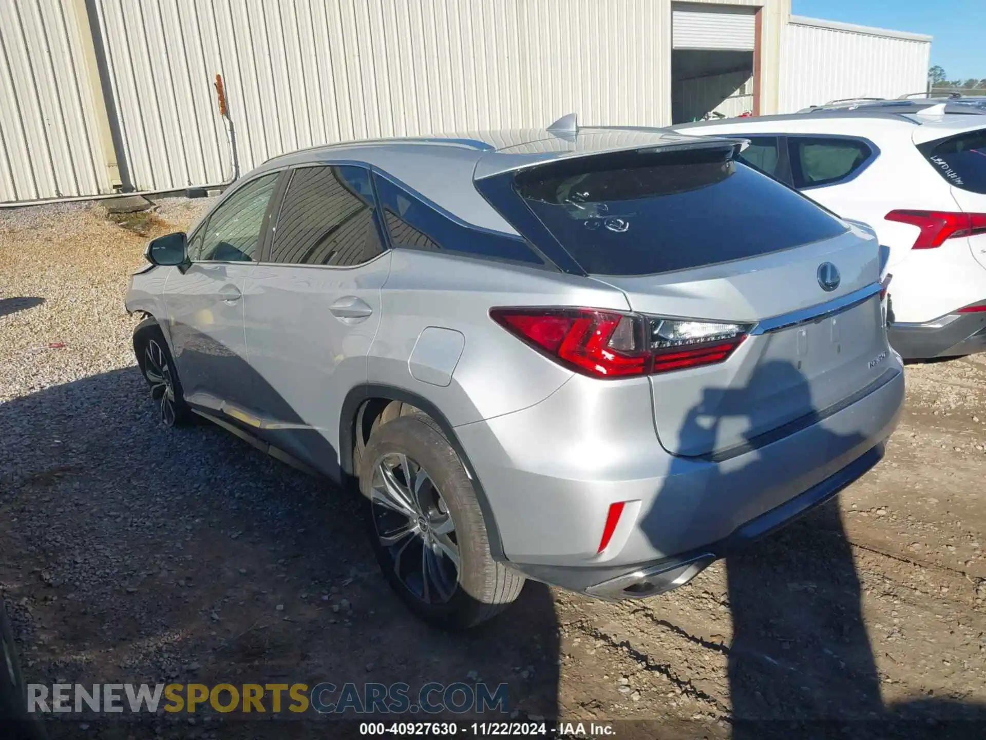 3 Фотография поврежденного автомобиля 2T2ZZMCA6KC124786 LEXUS RX 350 2019
