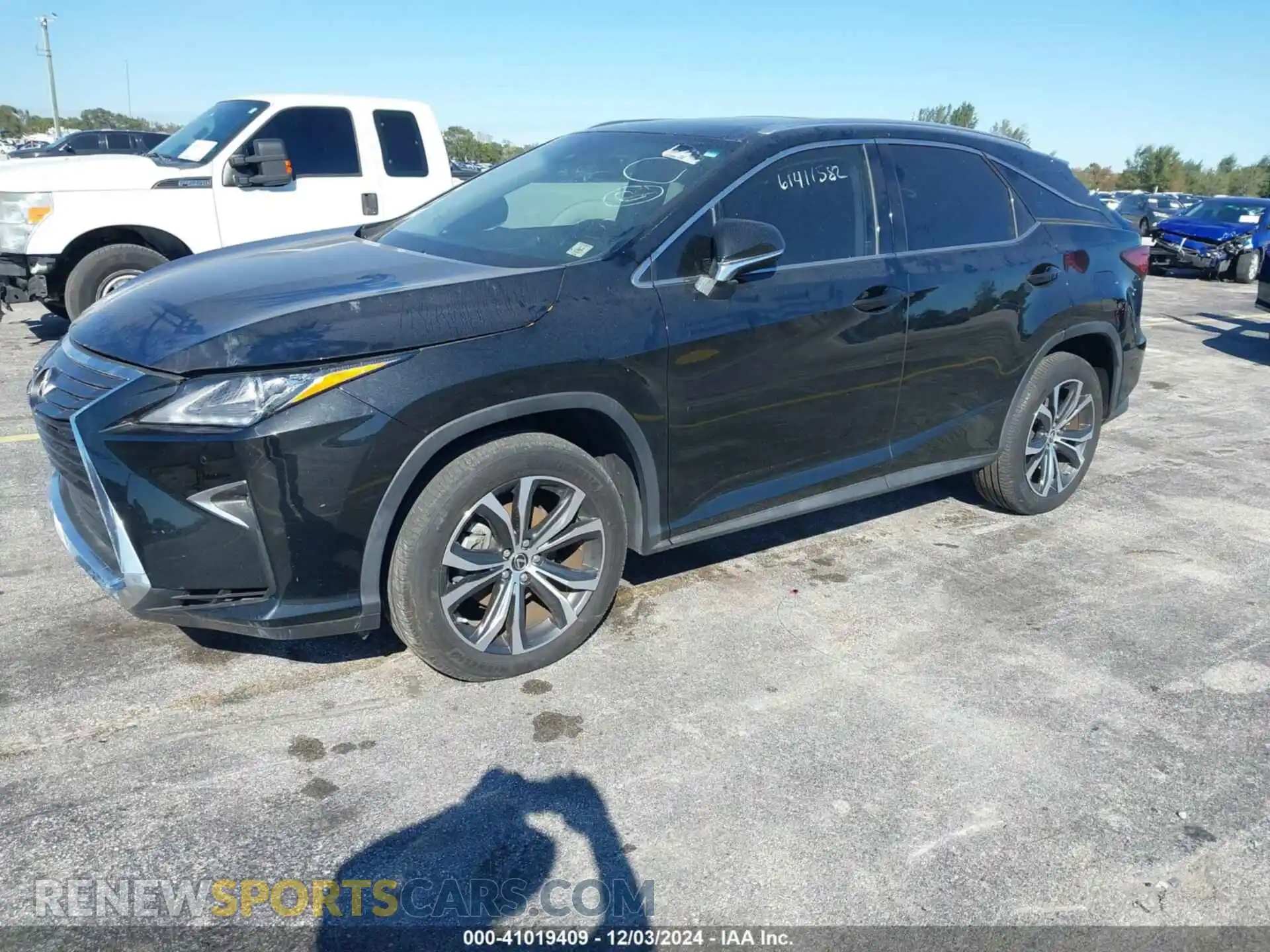 2 Photograph of a damaged car JTJBZMCA2K2040062 LEXUS RX 350 2019