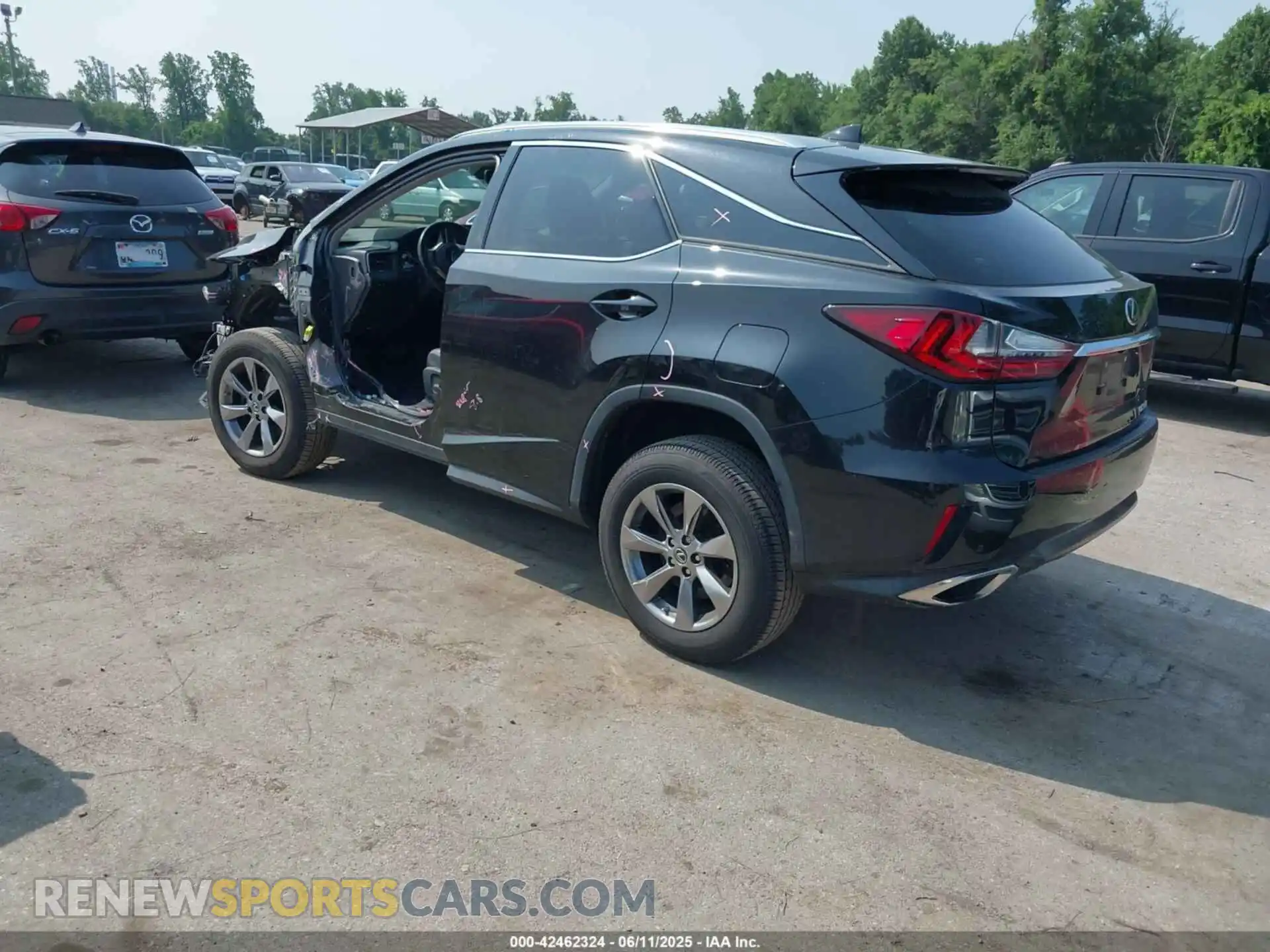 3 Photograph of a damaged car JTJBZMCA6K2040873 LEXUS RX 350 2019