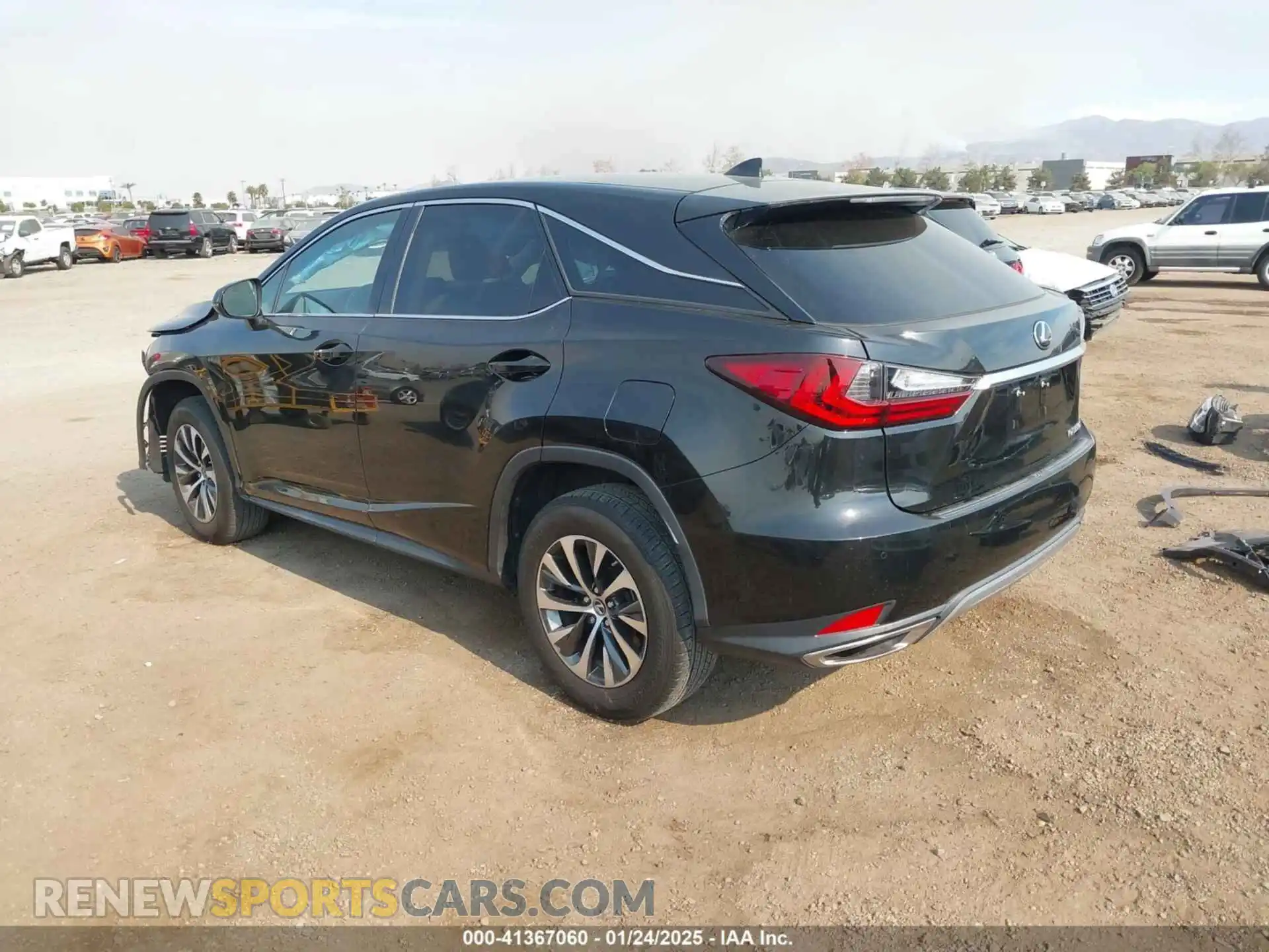 3 Photograph of a damaged car 2T2AZMAA7LC152761 LEXUS RX 350 2020