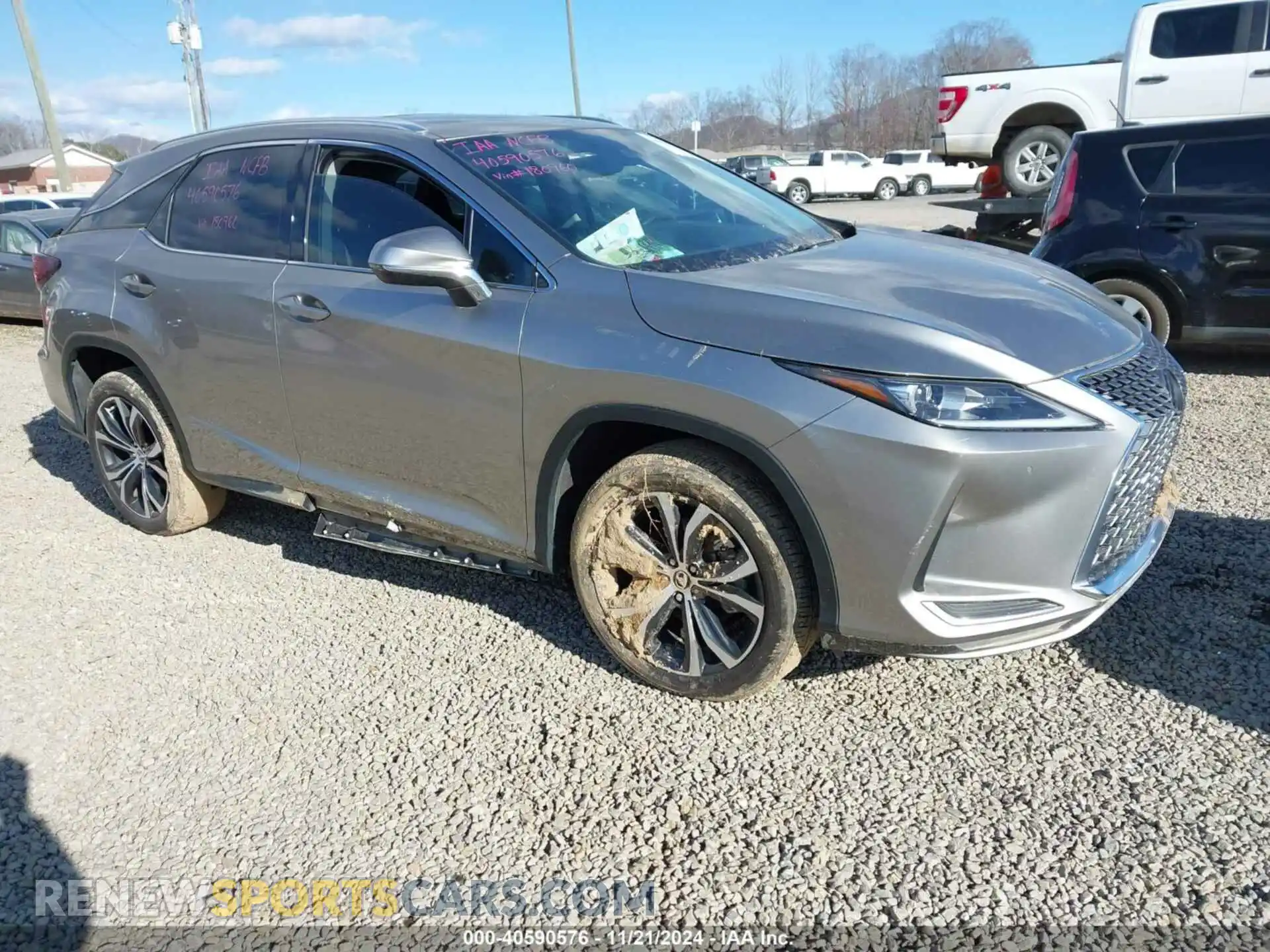 1 Photograph of a damaged car 2T2HZMAA1LC180960 LEXUS RX 350 2020