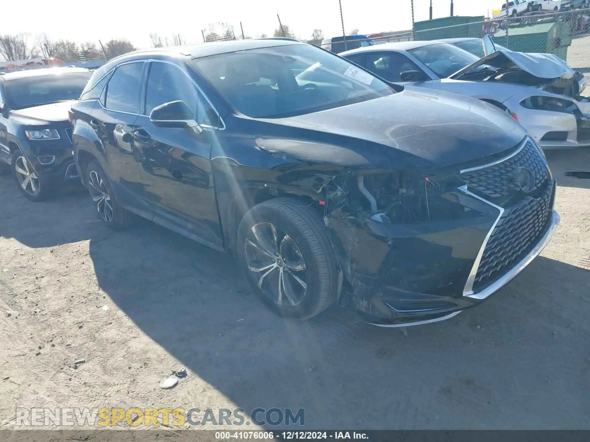 1 Photograph of a damaged car 2T2HZMAA2LC152598 LEXUS RX 350 2020