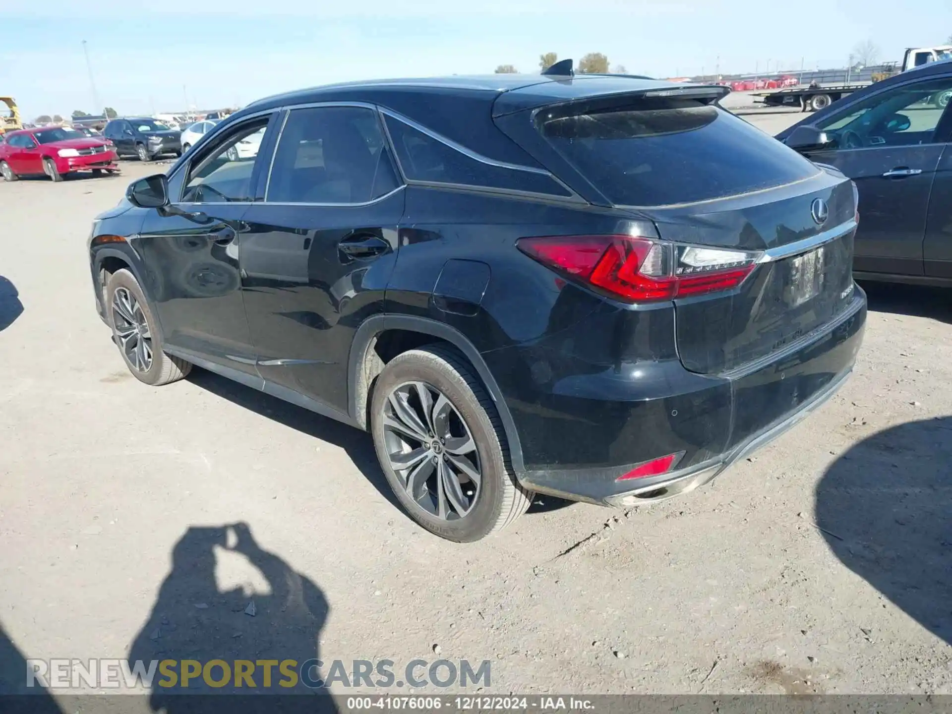 3 Photograph of a damaged car 2T2HZMAA2LC152598 LEXUS RX 350 2020