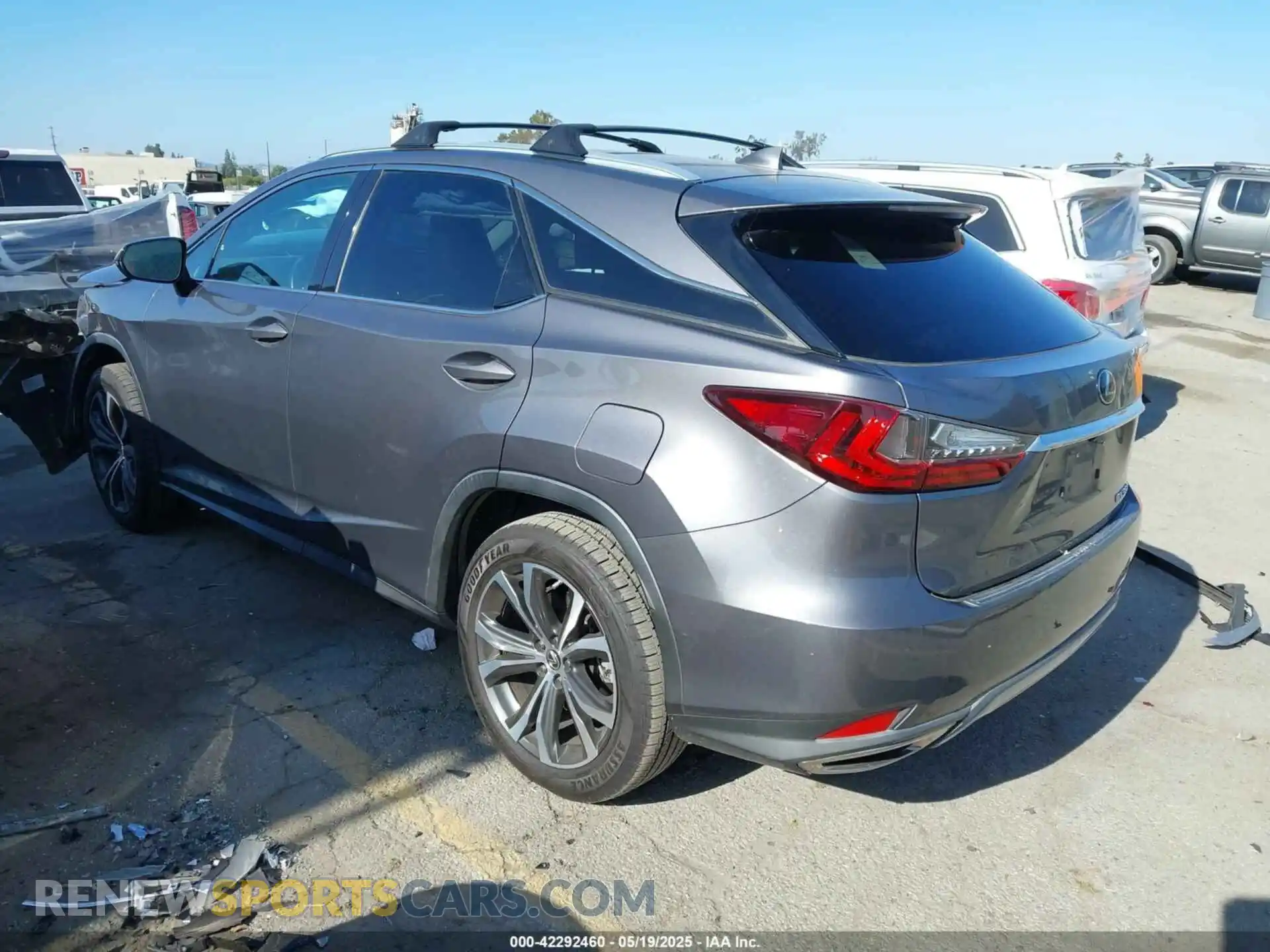 3 fotografías del automóvil dañado 2T2HZMAA3LC153162 LEXUS RX 350 2020