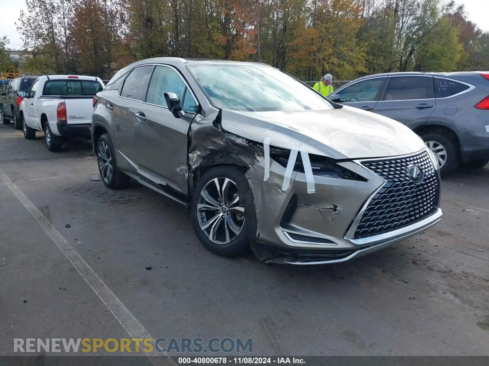 1 fotografías del automóvil dañado 2T2HZMAA3LC159382 LEXUS RX 350 2020