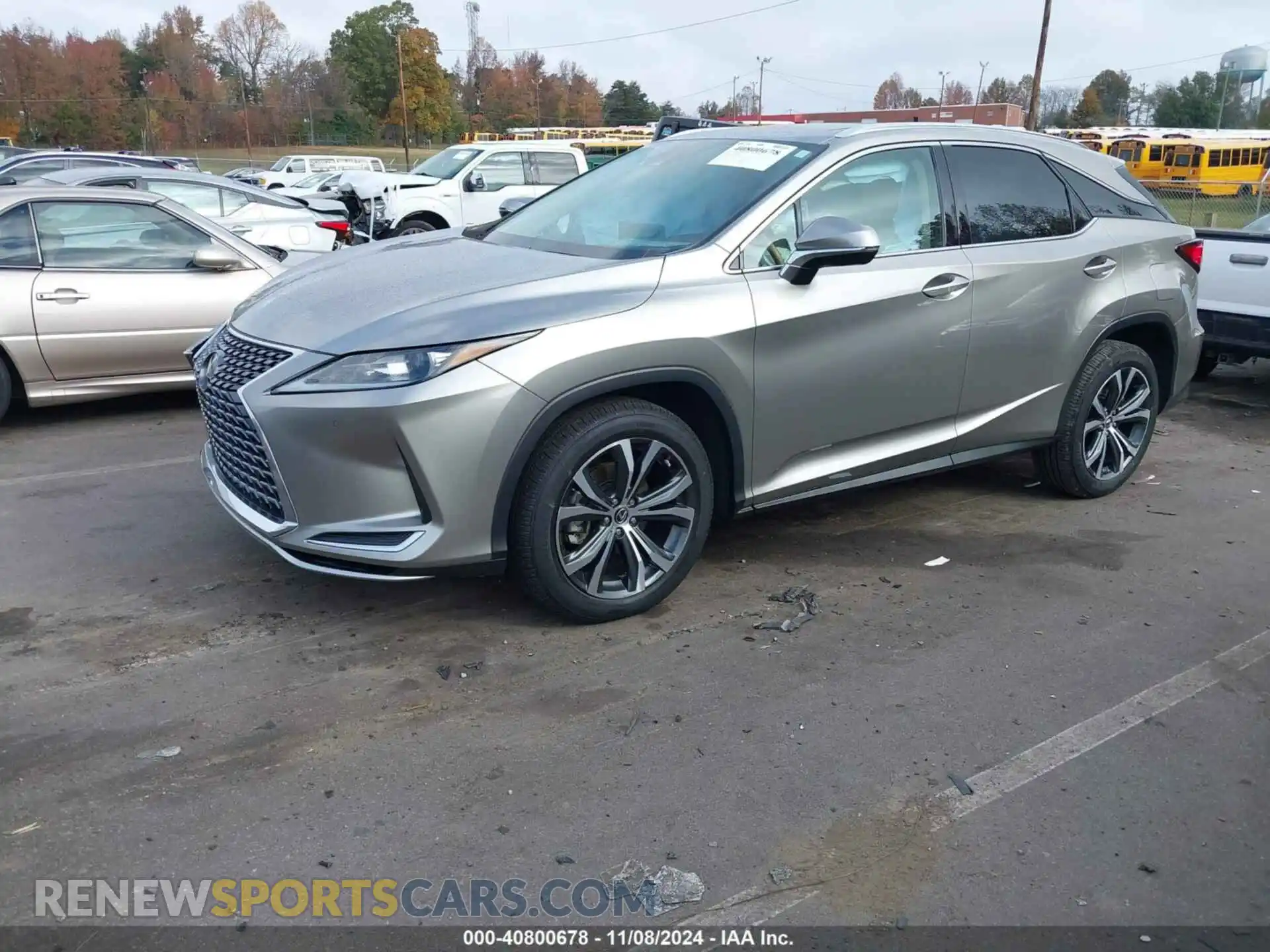 2 fotografías del automóvil dañado 2T2HZMAA3LC159382 LEXUS RX 350 2020