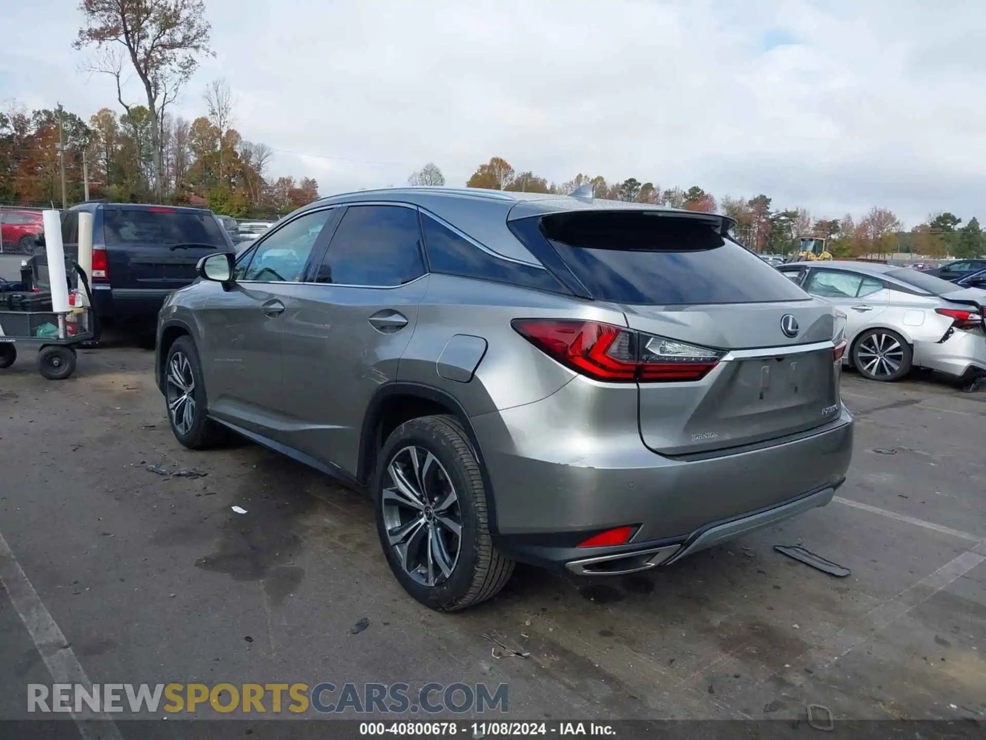 3 fotografías del automóvil dañado 2T2HZMAA3LC159382 LEXUS RX 350 2020