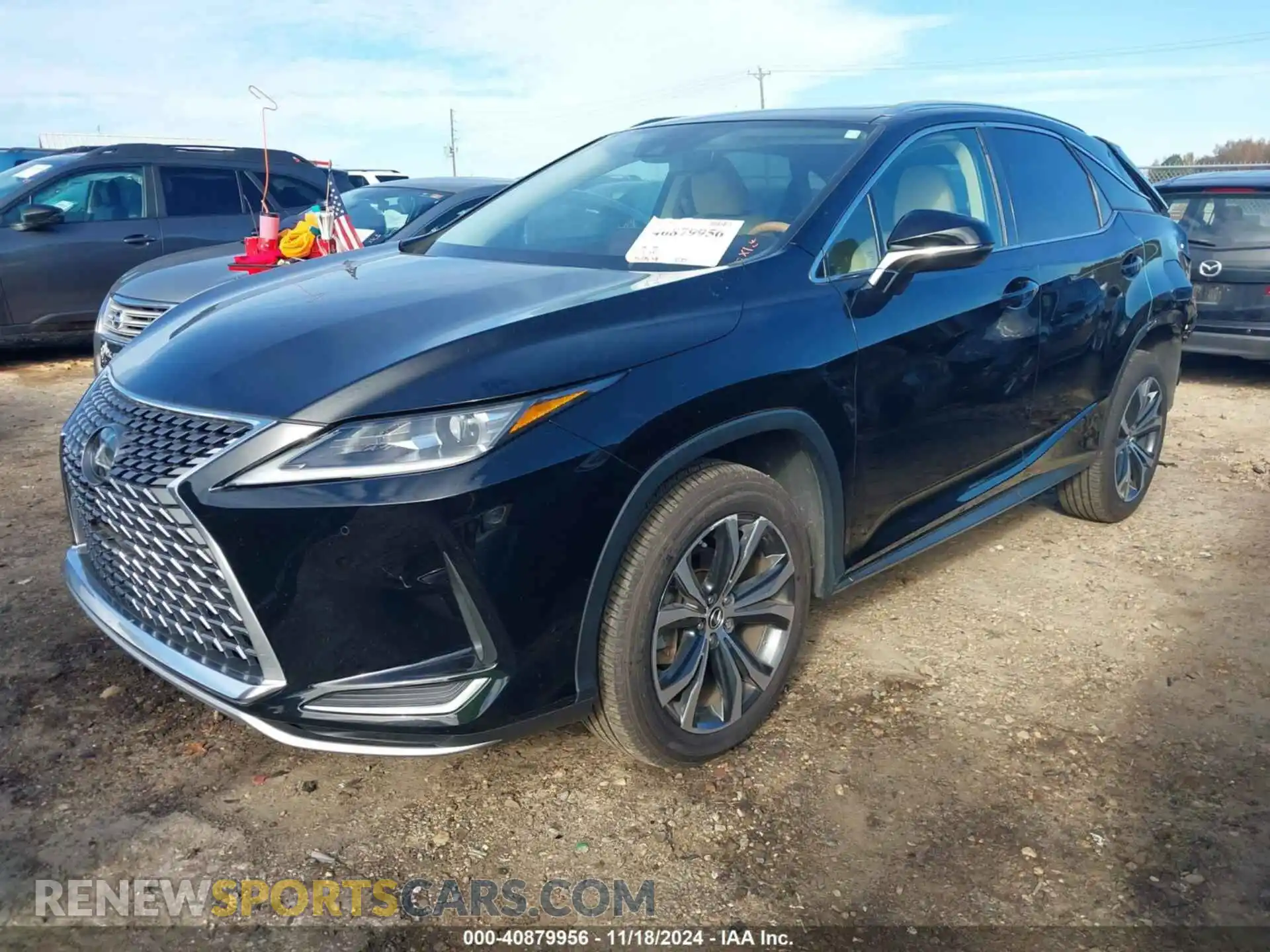 2 Photograph of a damaged car 2T2HZMAA5LC161585 LEXUS RX 350 2020