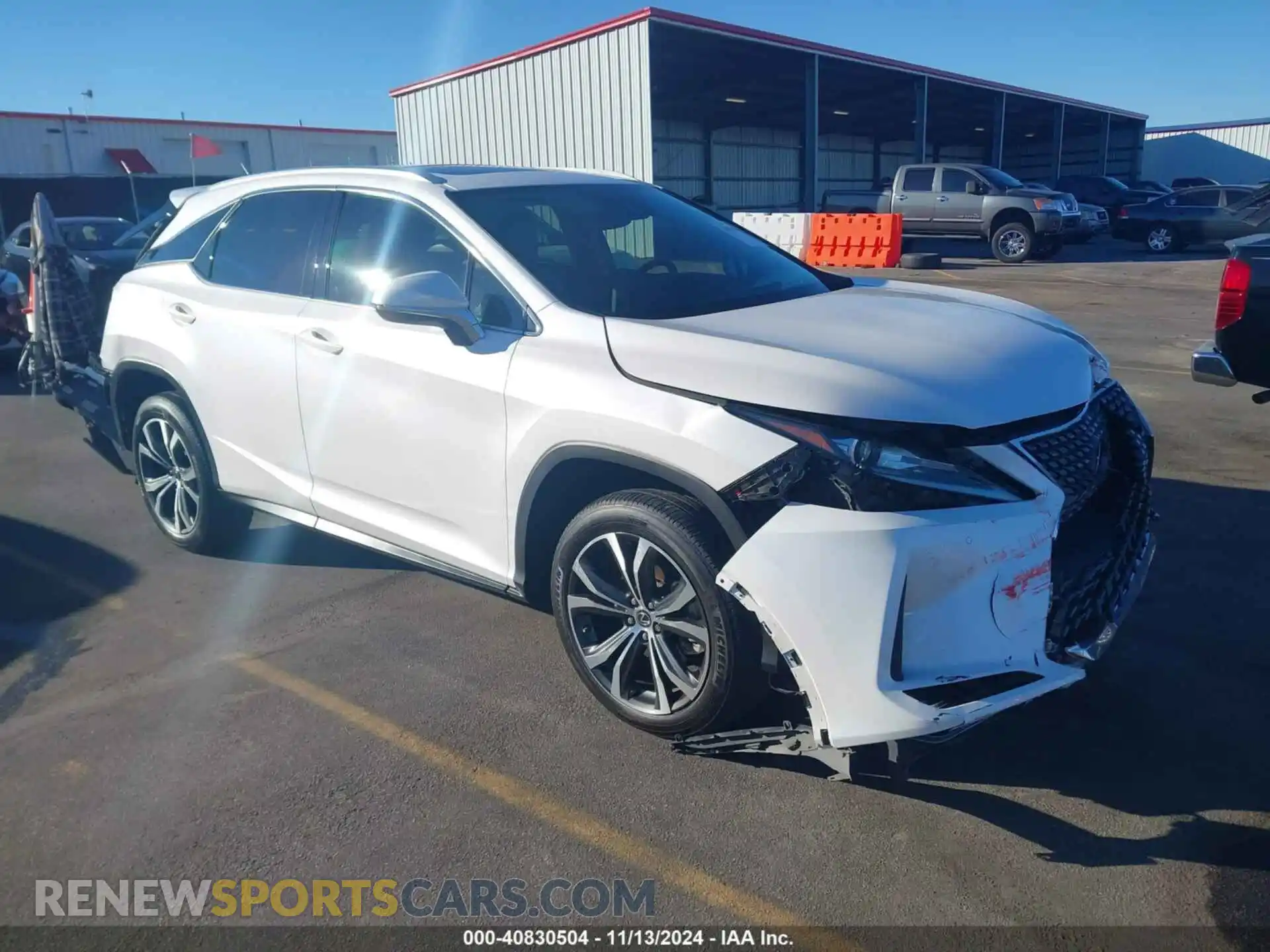 1 fotografías del automóvil dañado 2T2HZMAA7LC168666 LEXUS RX 350 2020