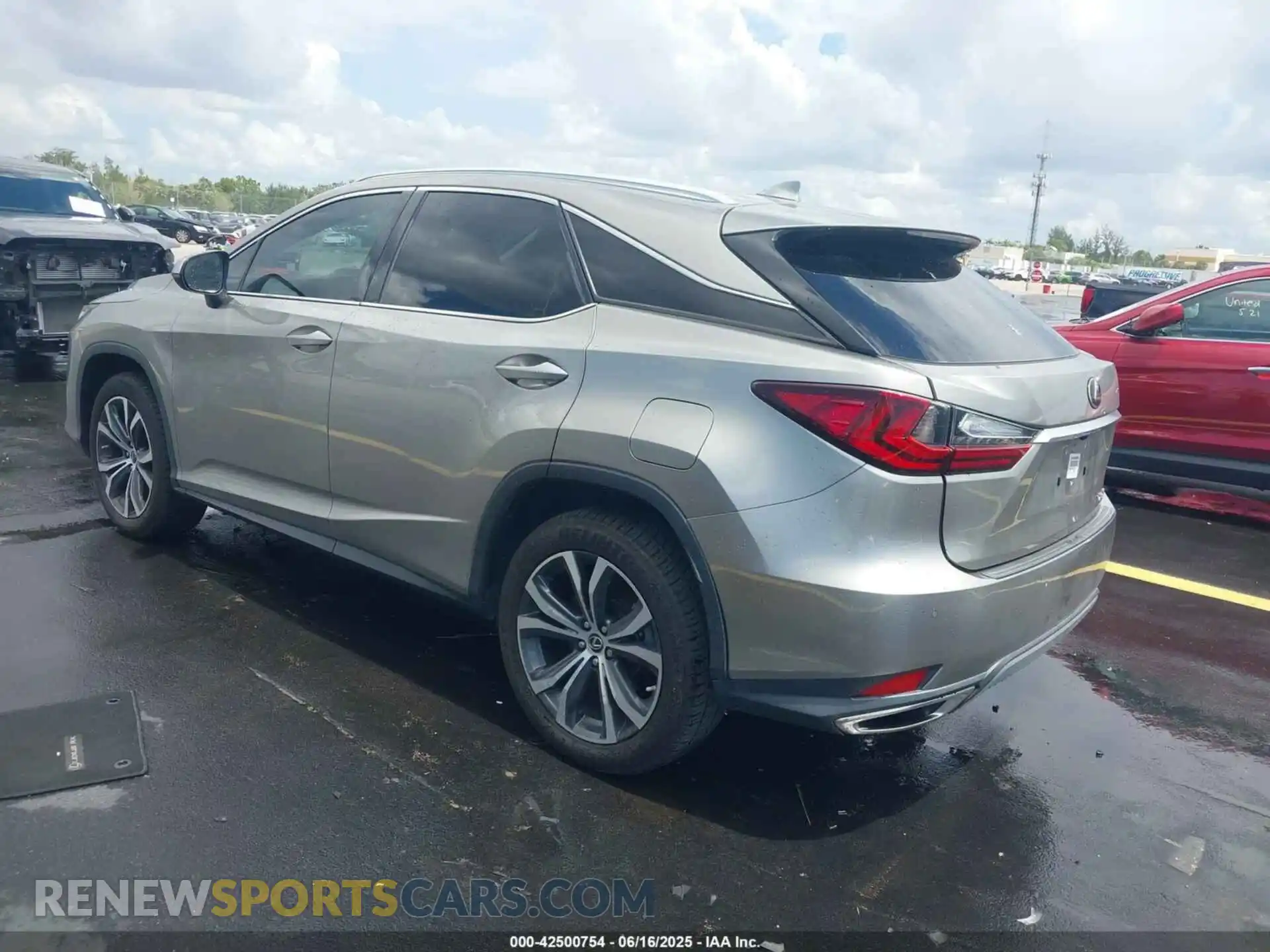 3 fotografías del automóvil dañado 2T2HZMAA9LC178812 LEXUS RX 350 2020