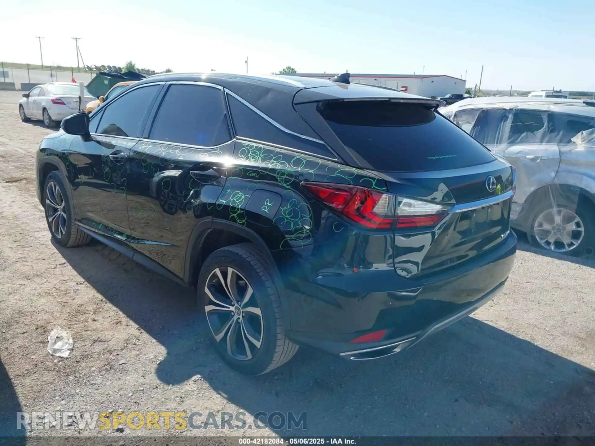 3 Photograph of a damaged car 2T2HZMAAXLC161890 LEXUS RX 350 2020