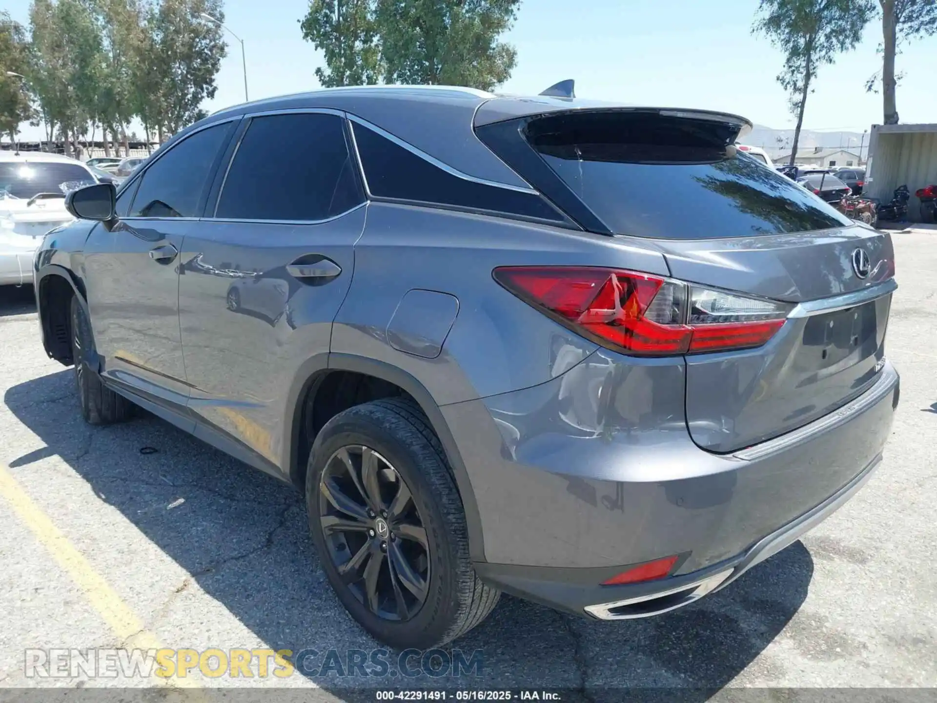 3 Photograph of a damaged car 2T2HZMAAXLC167978 LEXUS RX 350 2020