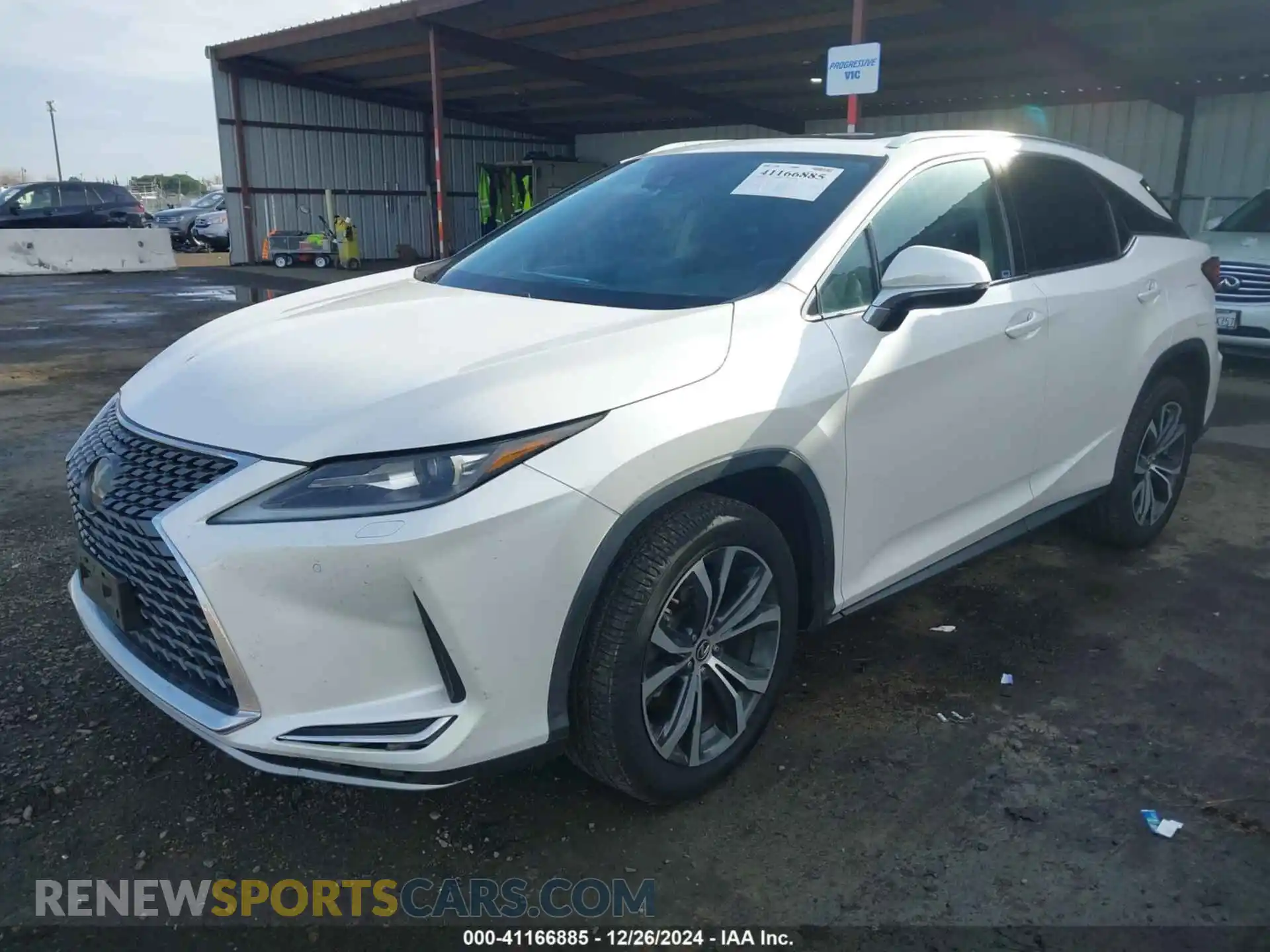 2 Photograph of a damaged car 2T2HZMDA0LC253070 LEXUS RX 350 2020