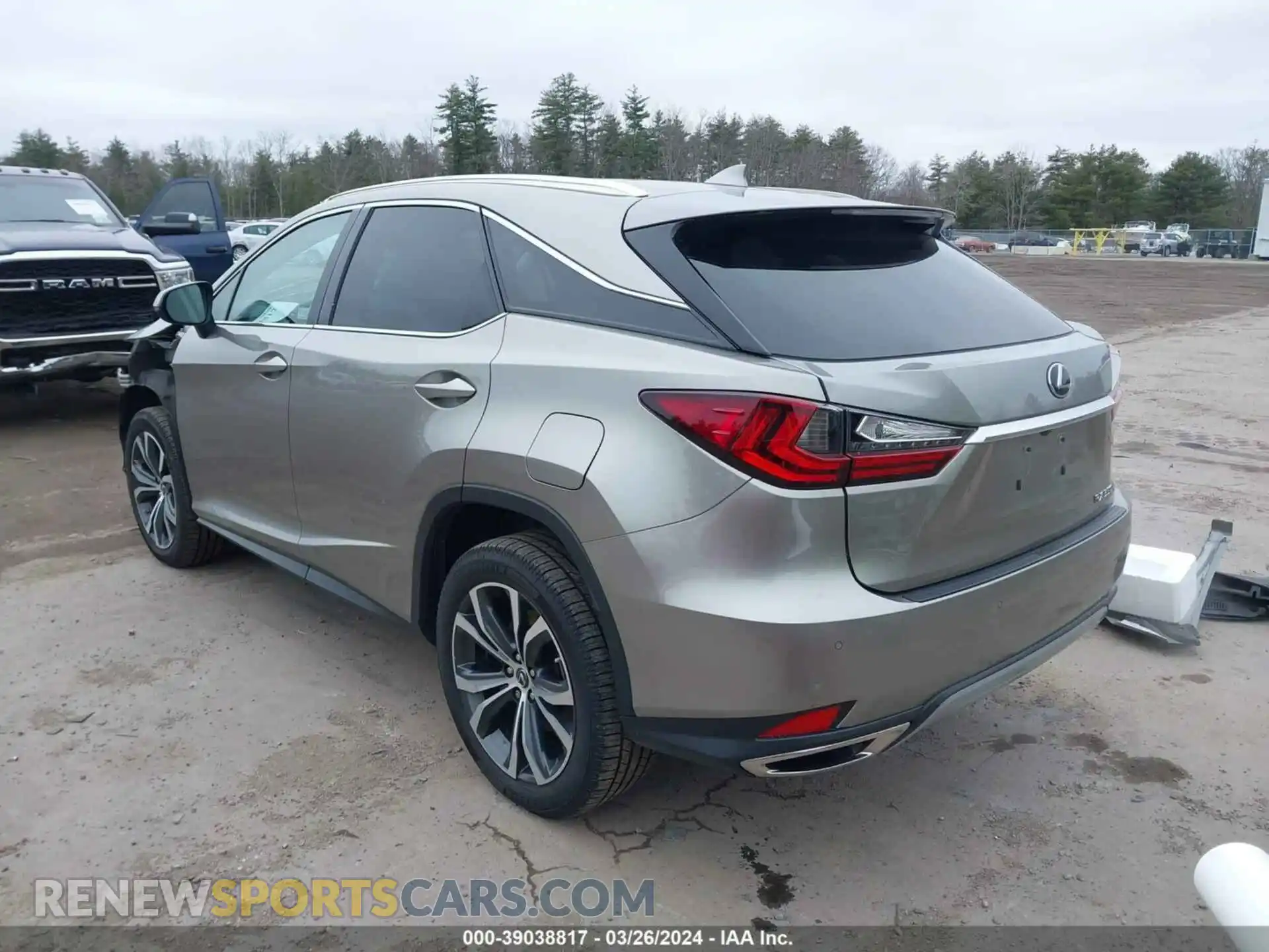 3 Photograph of a damaged car 2T2HZMDA2LC248954 LEXUS RX 350 2020