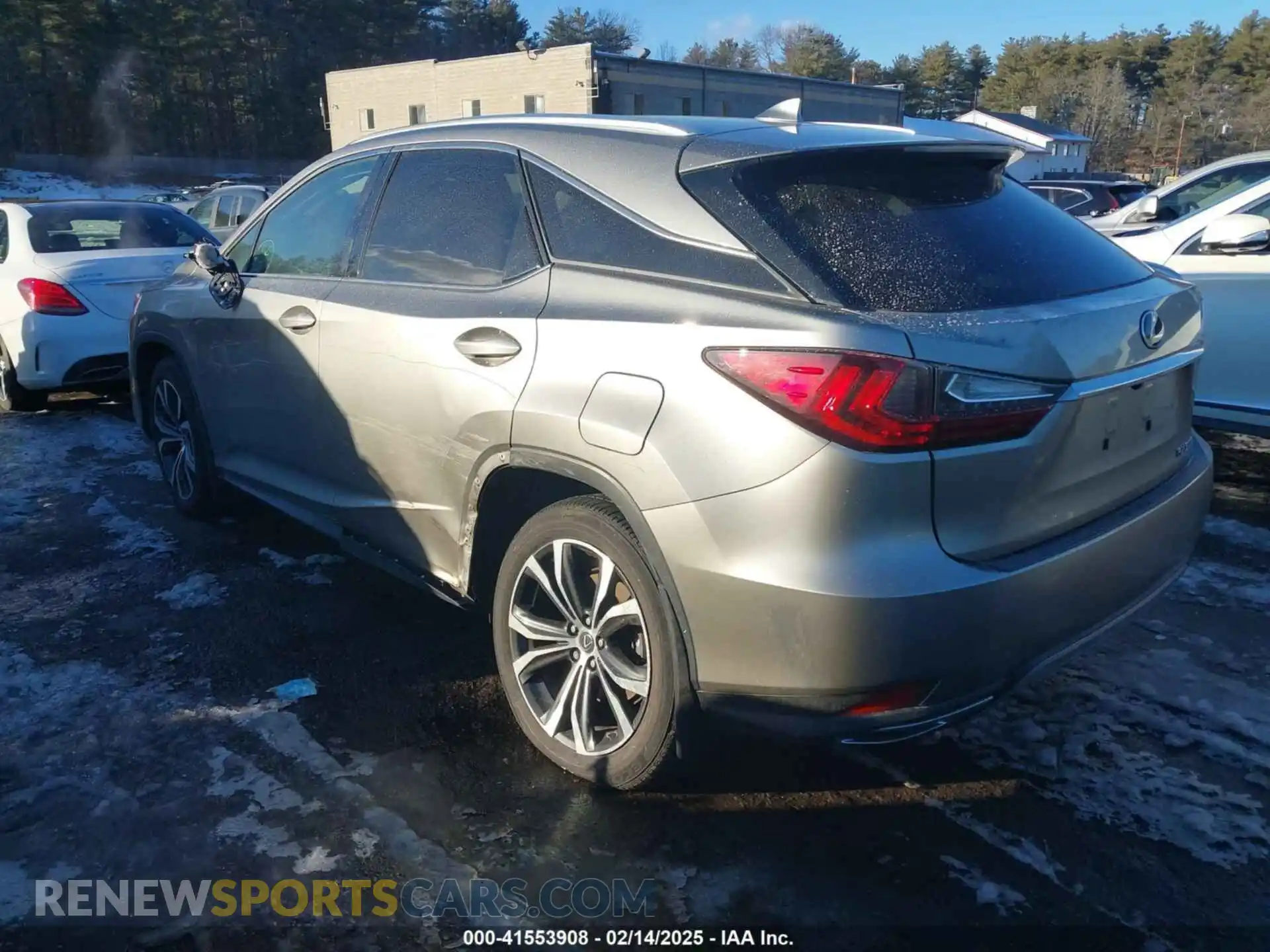 3 Photograph of a damaged car 2T2HZMDA4LC233078 LEXUS RX 350 2020