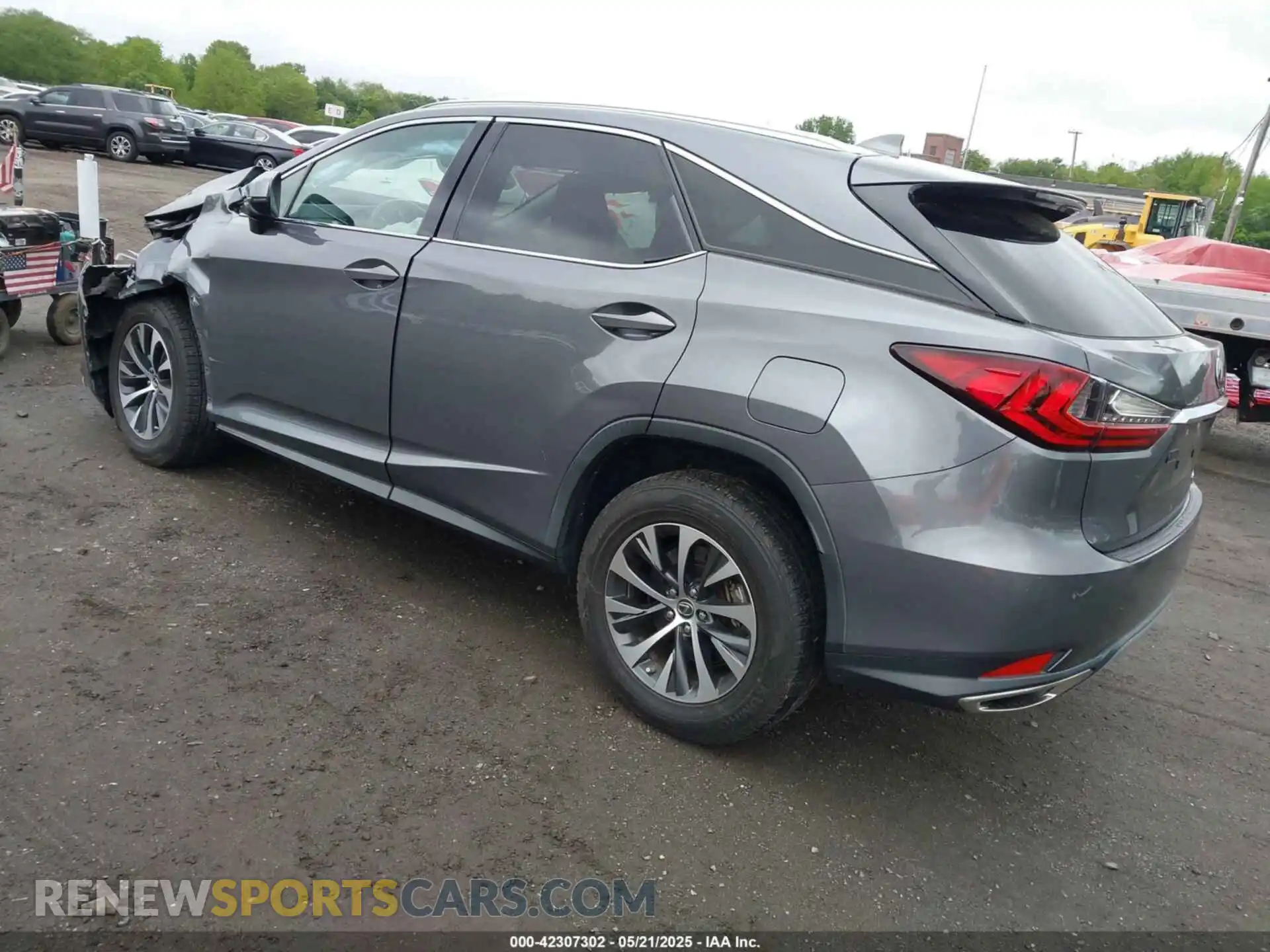 3 Photograph of a damaged car 2T2HZMDA7LC227405 LEXUS RX 350 2020