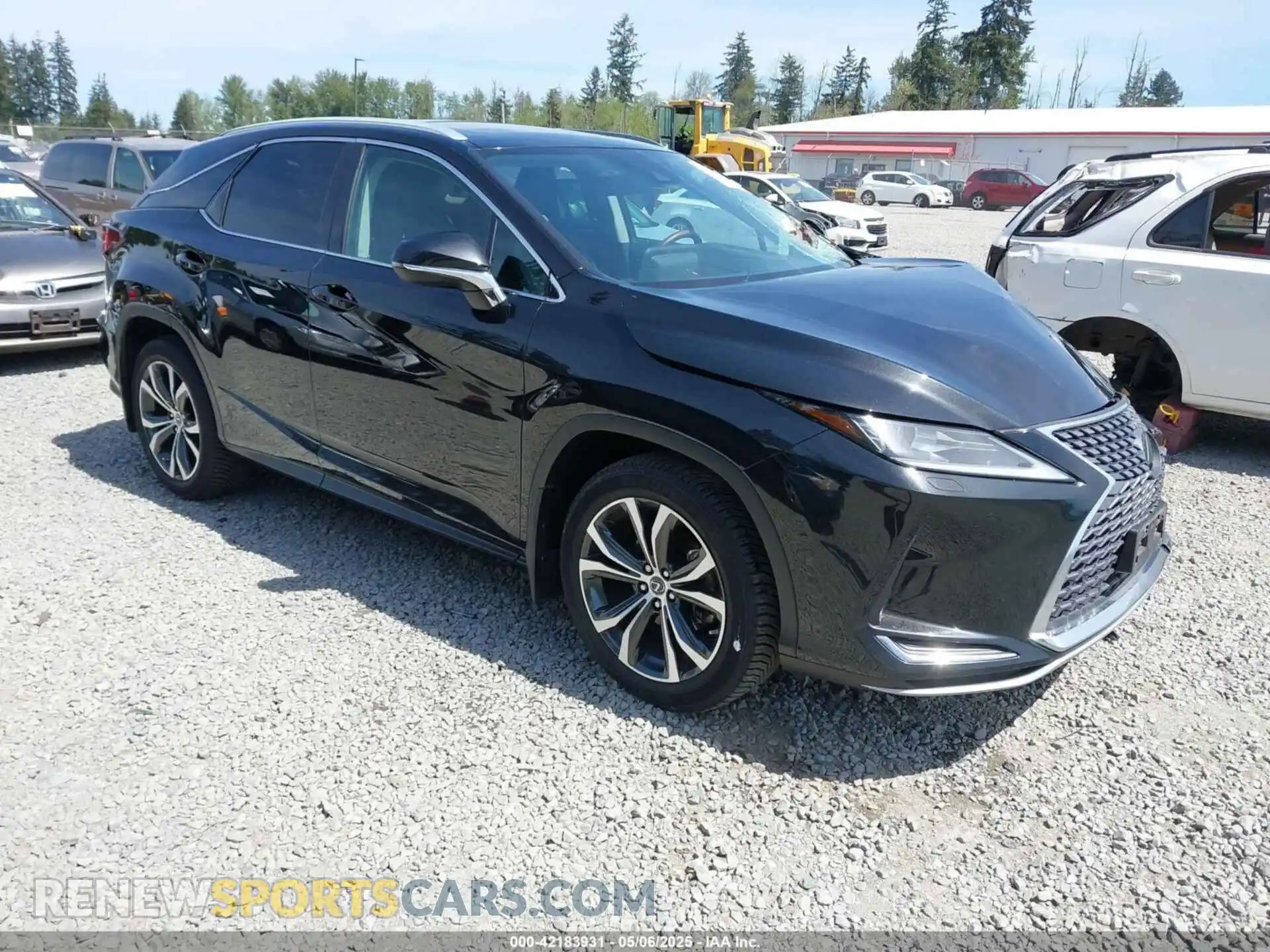 1 Photograph of a damaged car 2T2HZMDA8LC236999 LEXUS RX 350 2020