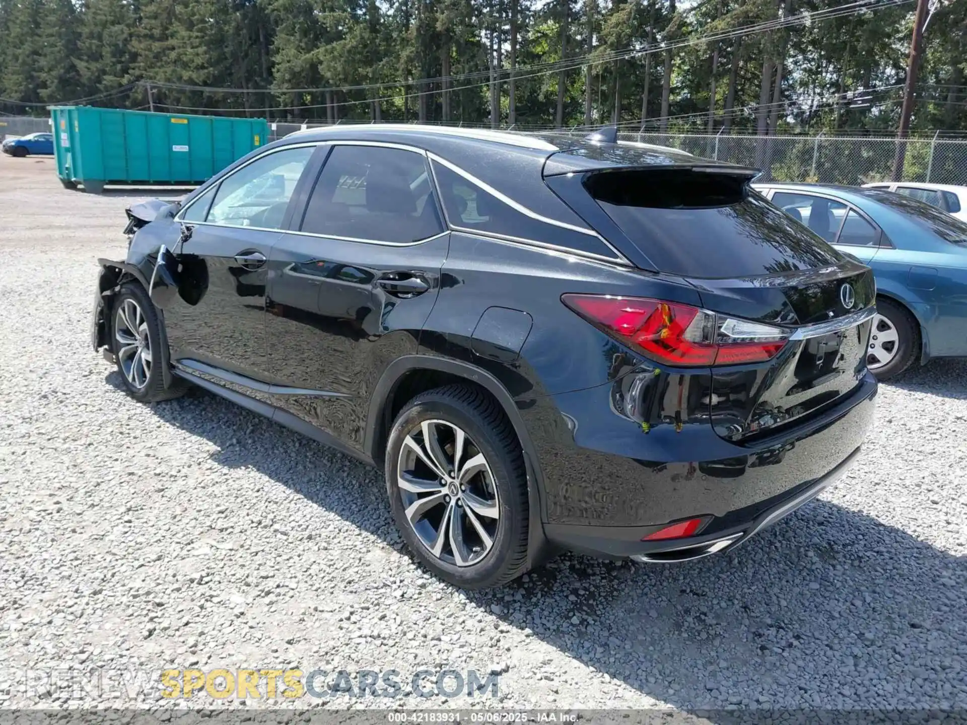 3 Photograph of a damaged car 2T2HZMDA8LC236999 LEXUS RX 350 2020
